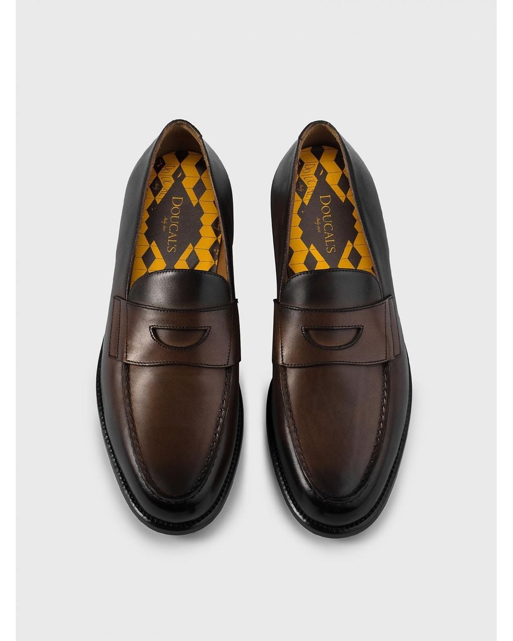 Doucal's Brown Loafers for men