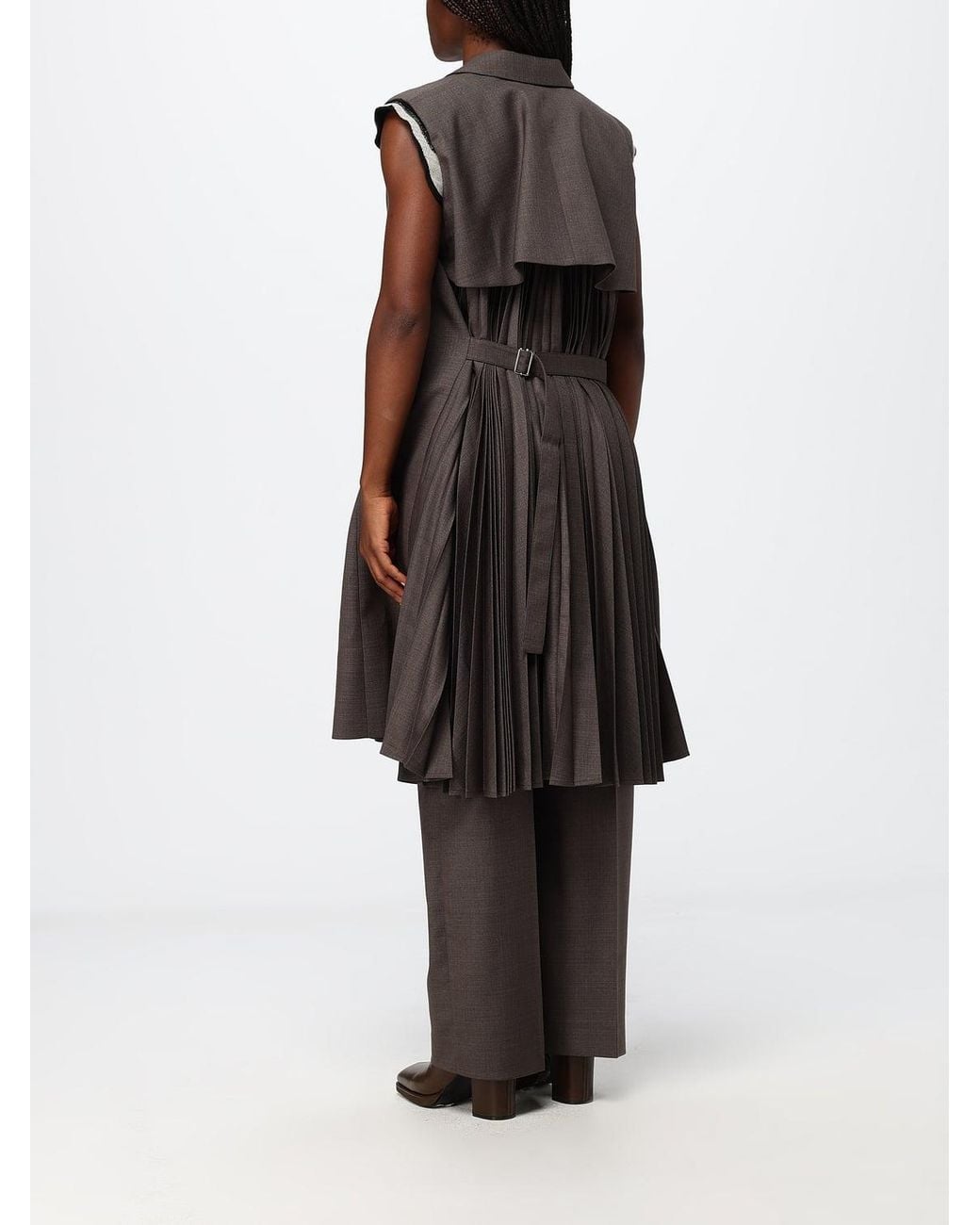Chaleco Mujer MEIMEIJ de color Brown