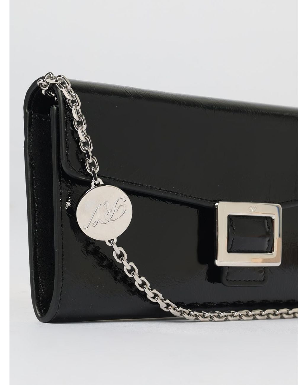 Roger Vivier Black Shoulder Bag