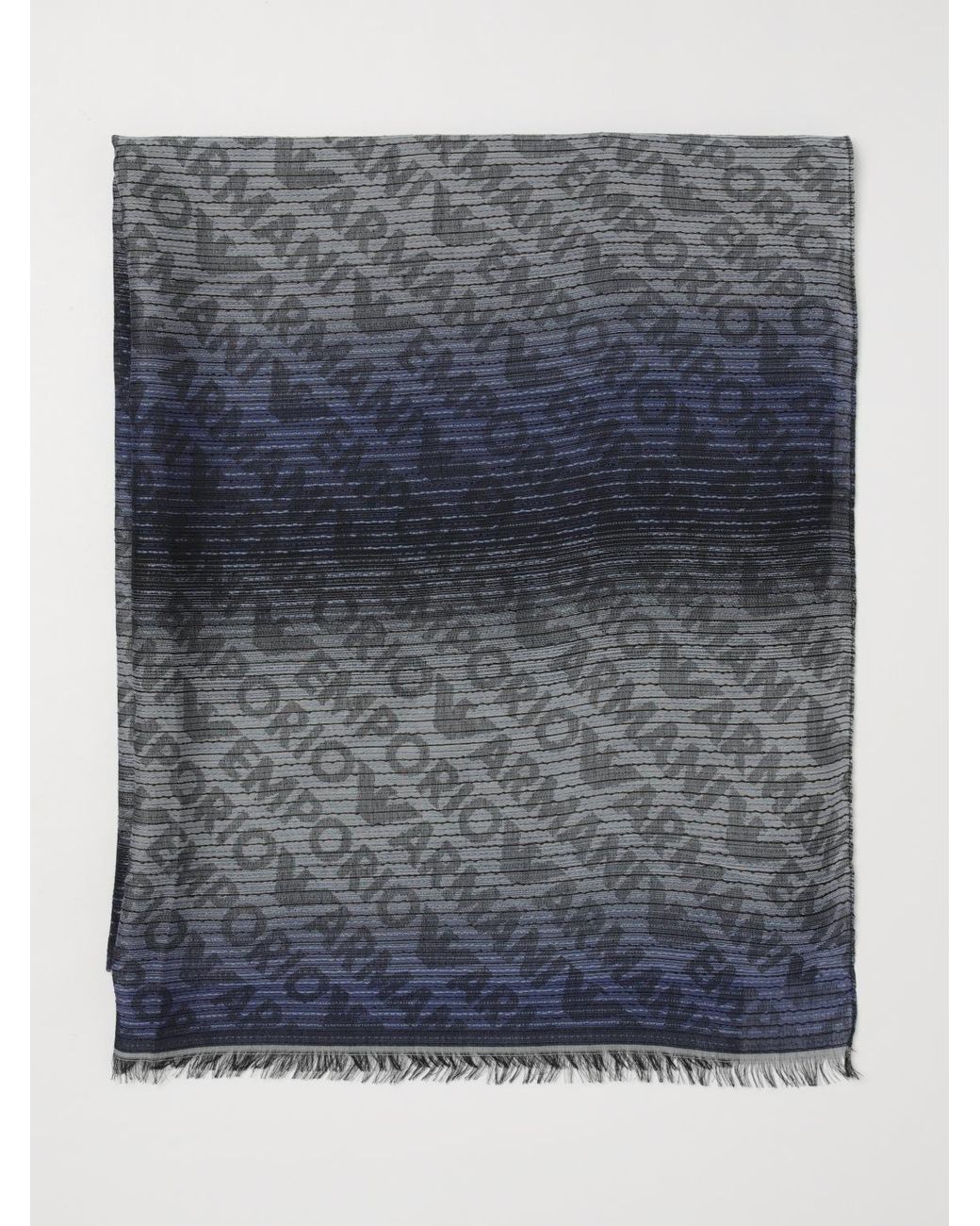 Sciarpa di Emporio Armani in Blue da Uomo