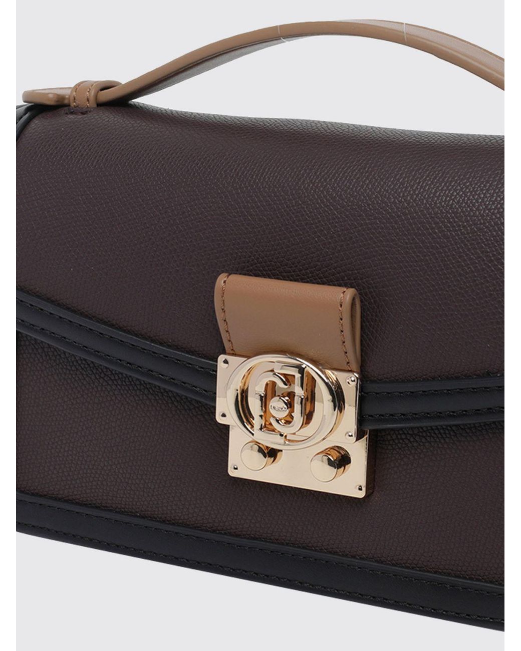 Liu Jo Black Bicolour Mini Bag
