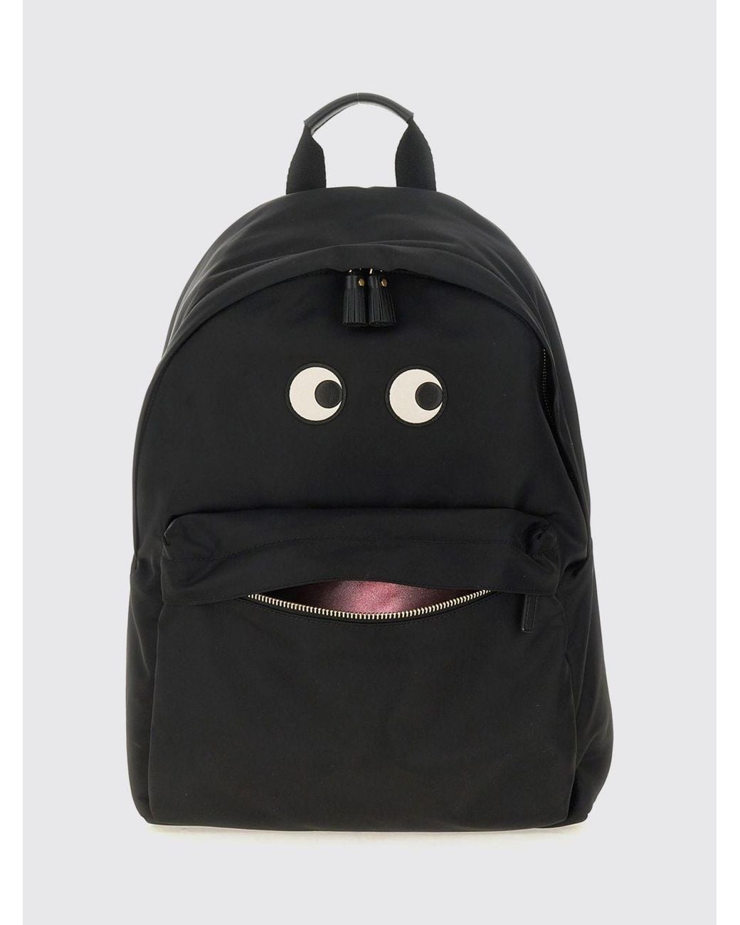Anya Hindmarch Black Eyes Backpack