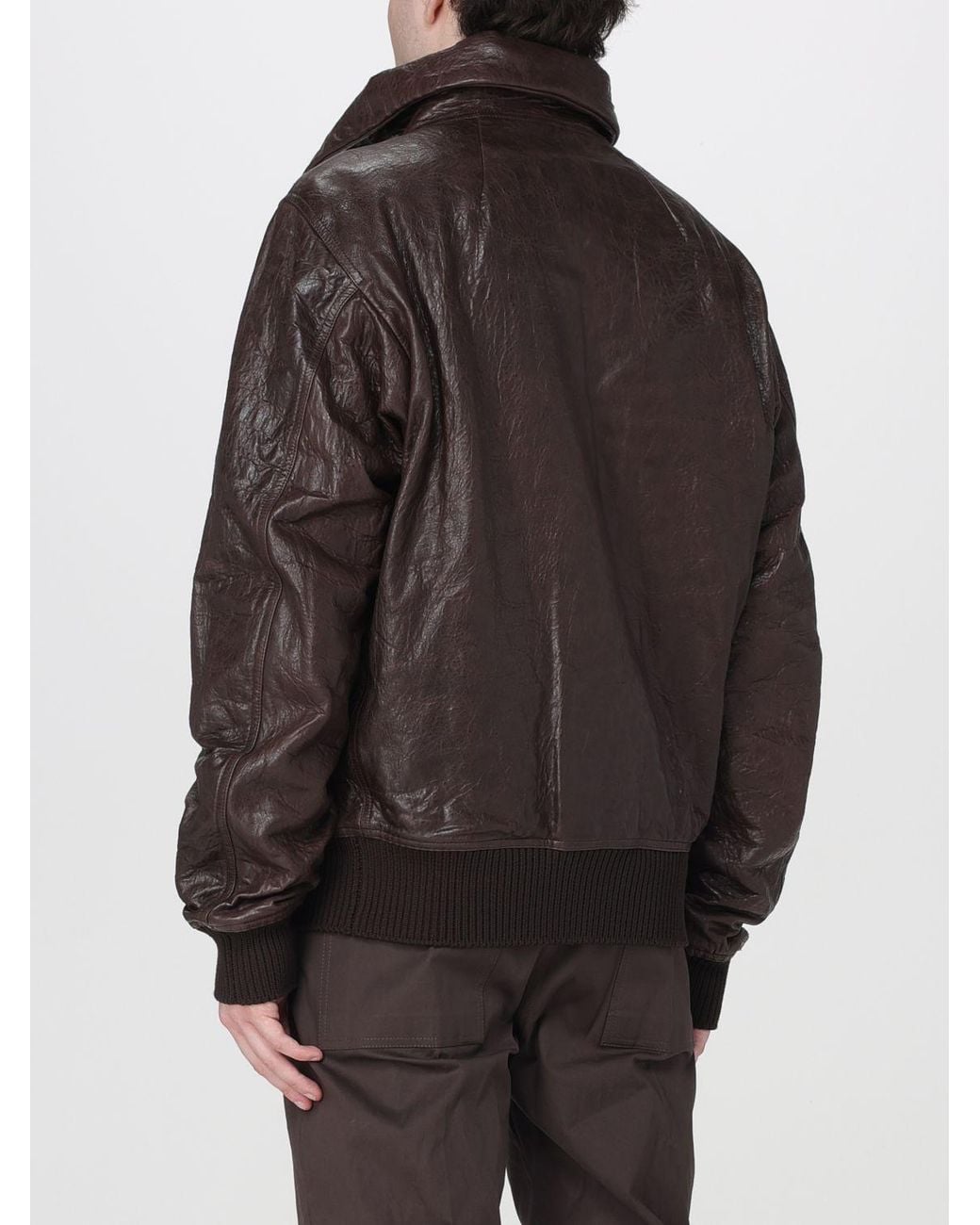 Rick Owens Brown Jacket for men