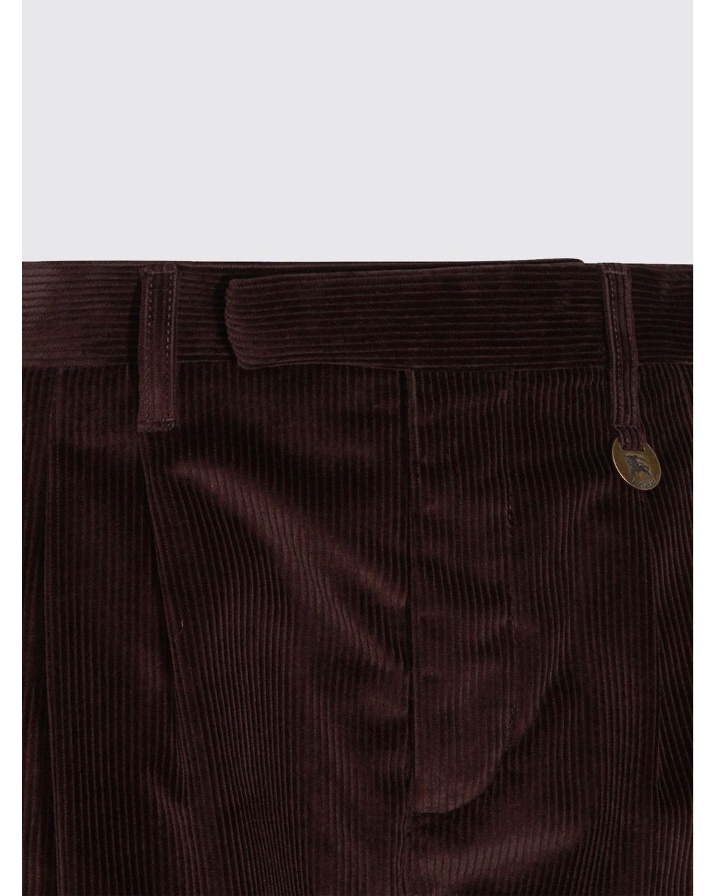 Burberry Brown Trousers for men