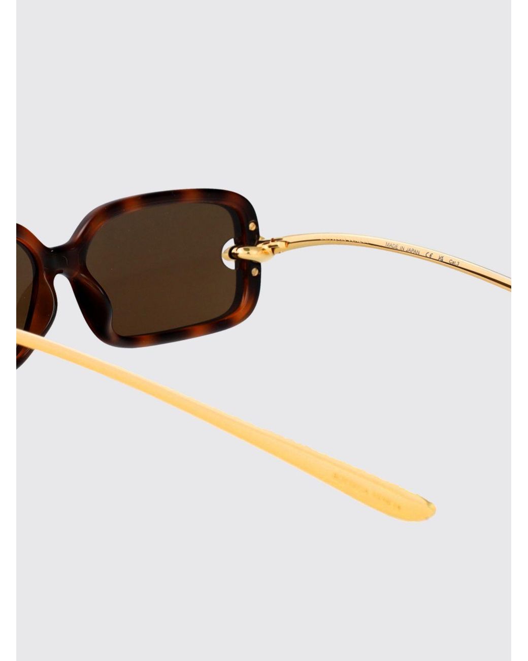 Bottega Veneta White Sunglasses
