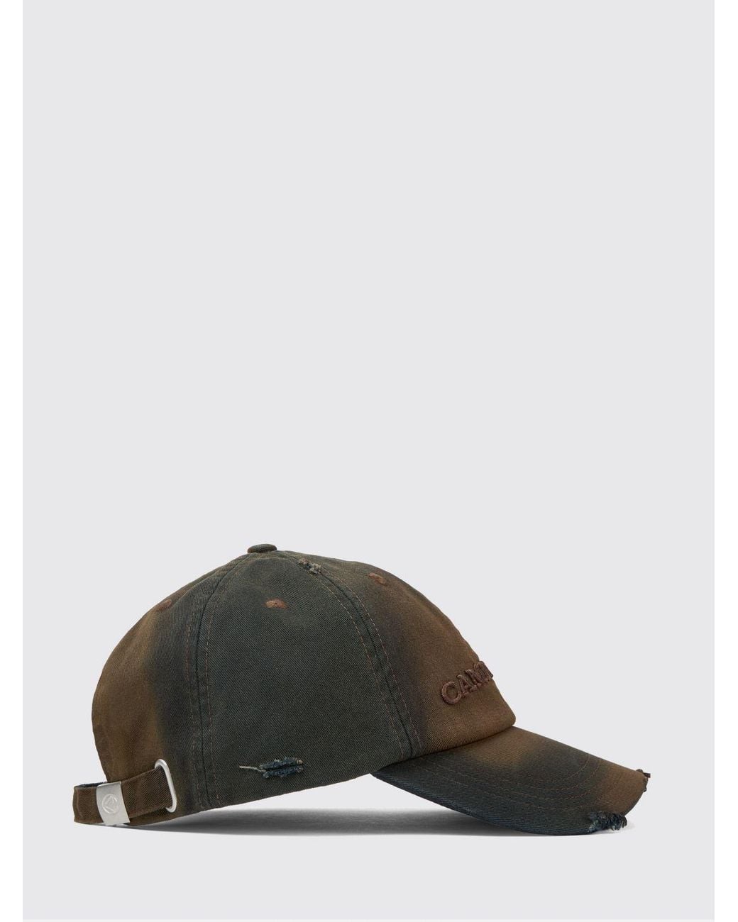 Camper Brown Cotton Baseball Cap With Tone-On-Tone Logo for men