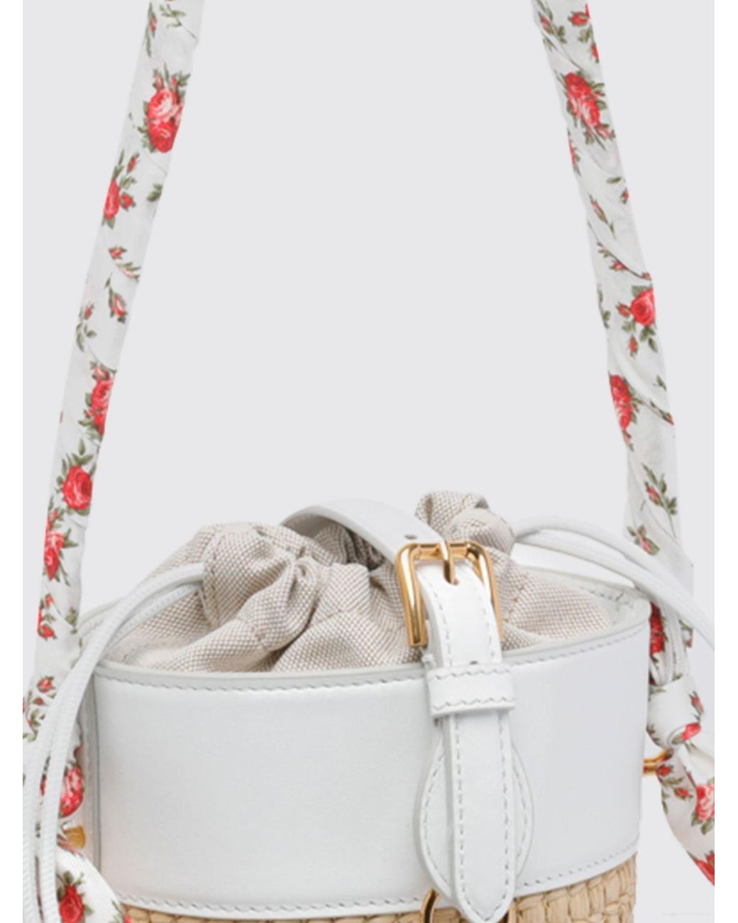 Dolce & Gabbana White Shoulder Bags