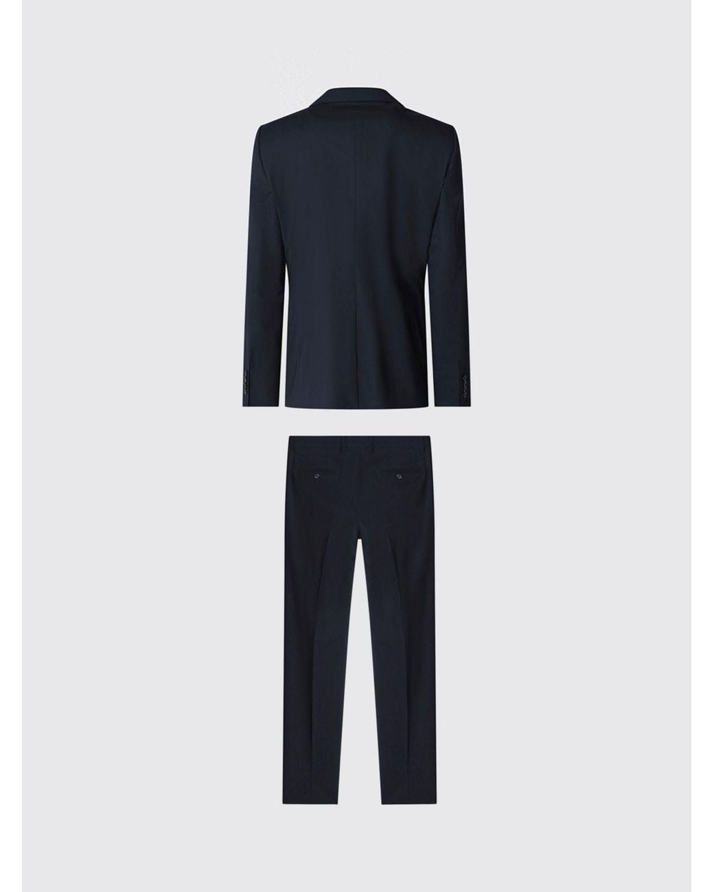 Dolce & Gabbana Blue Dolce &Amp Gabbana Single-Breasted Suit for men
