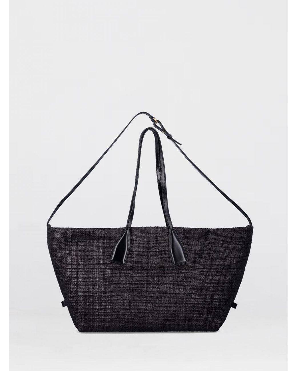 Balmain Black Track Tote Bag