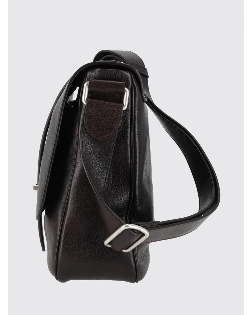 Orciani Black Shoulder Bag for men