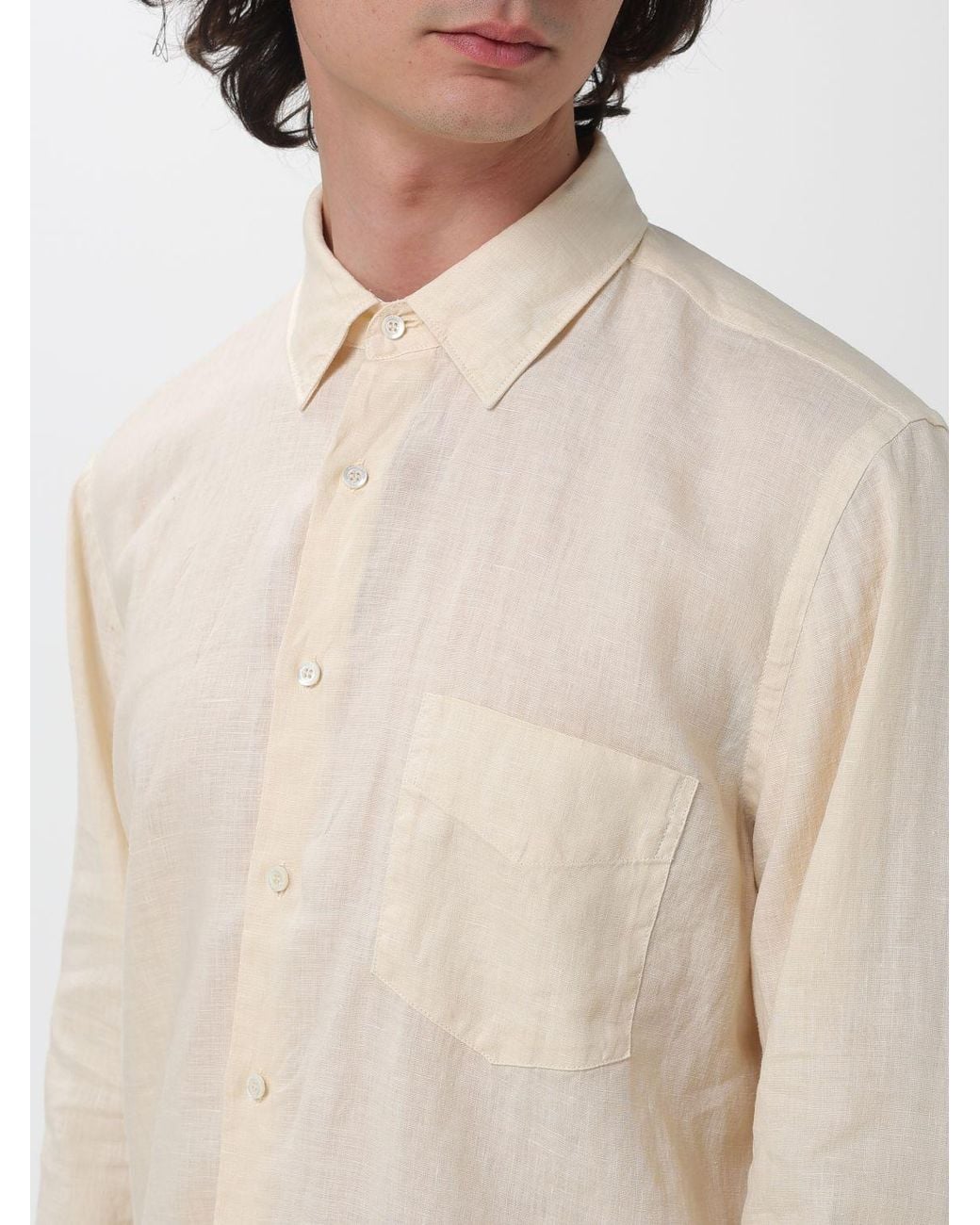 Camicia di Aspesi in Natural da Uomo