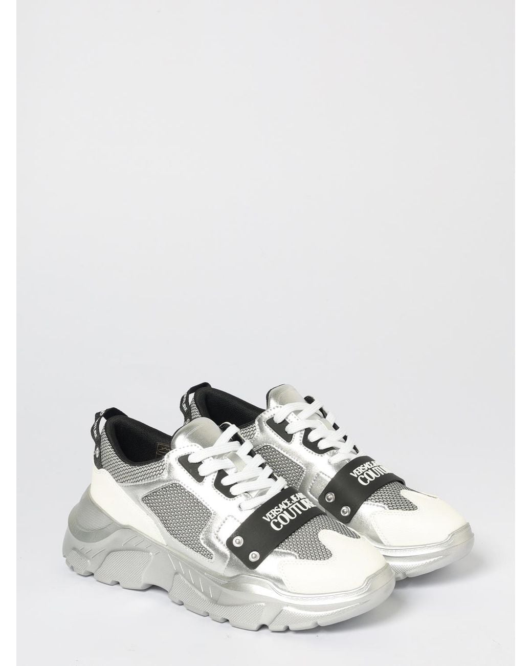 Versace Jeans Couture White Sneakers