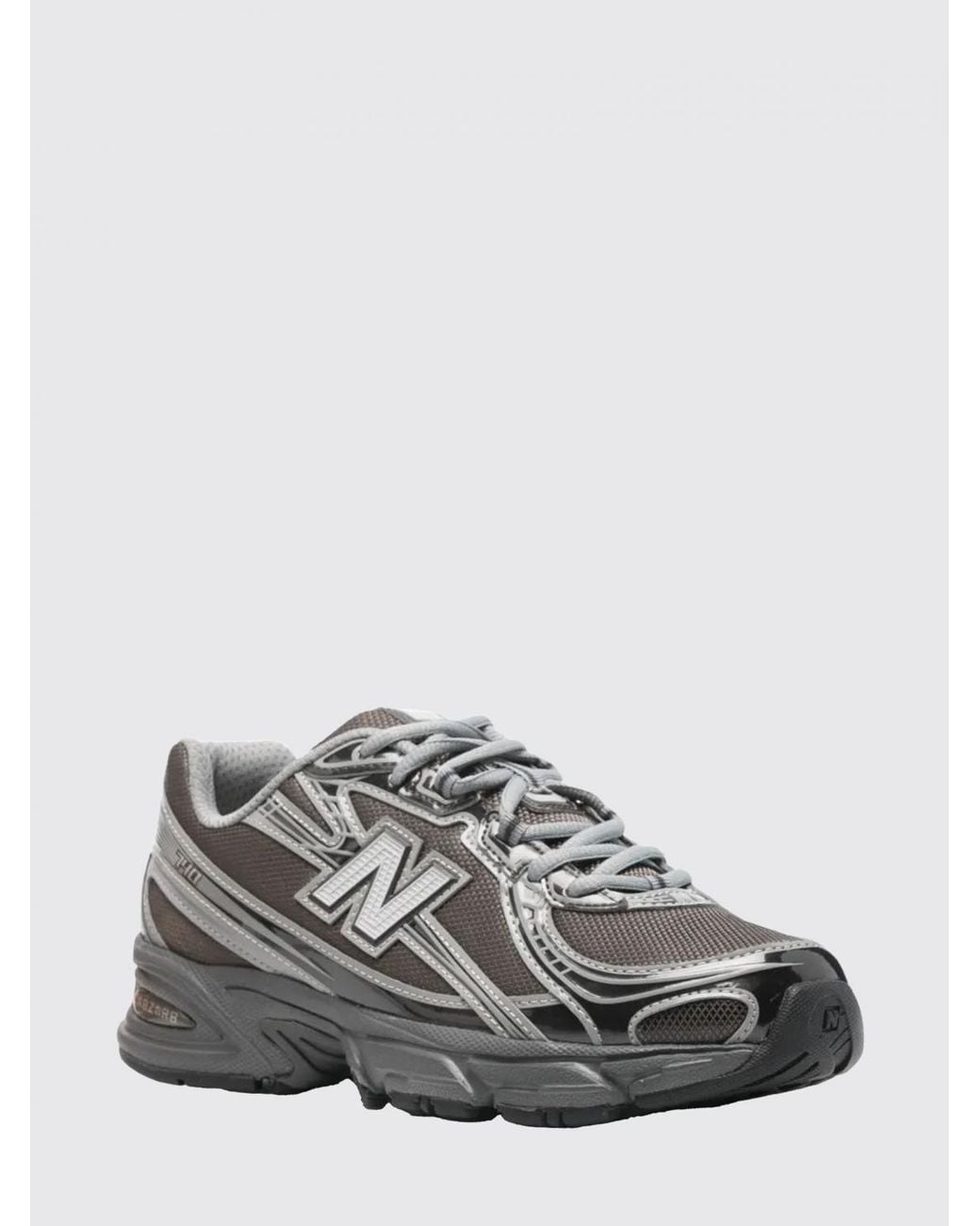 New Balance White 740 Mesh And Rubber Sneakers for men