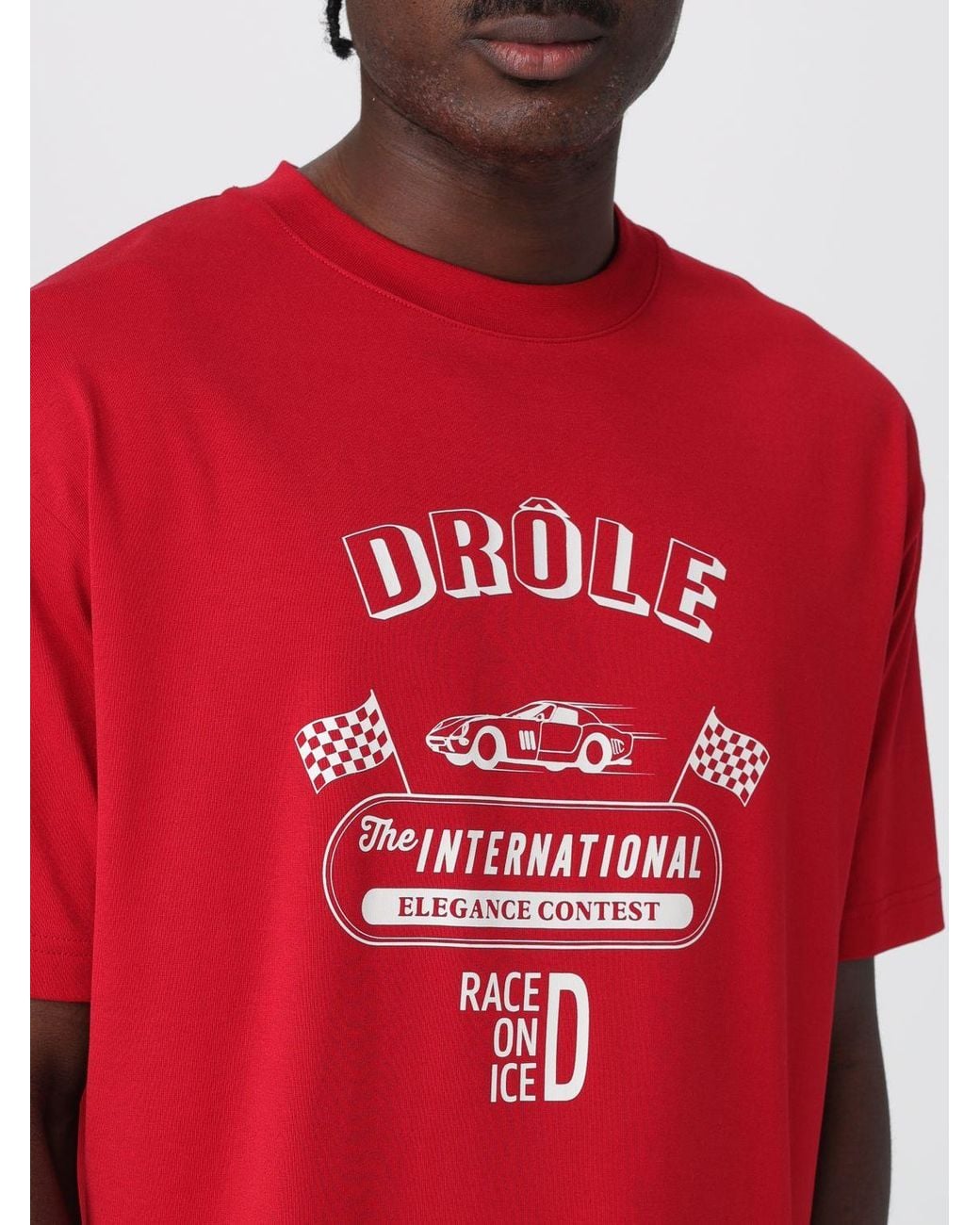 Drole de Monsieur Red T-Shirt for men