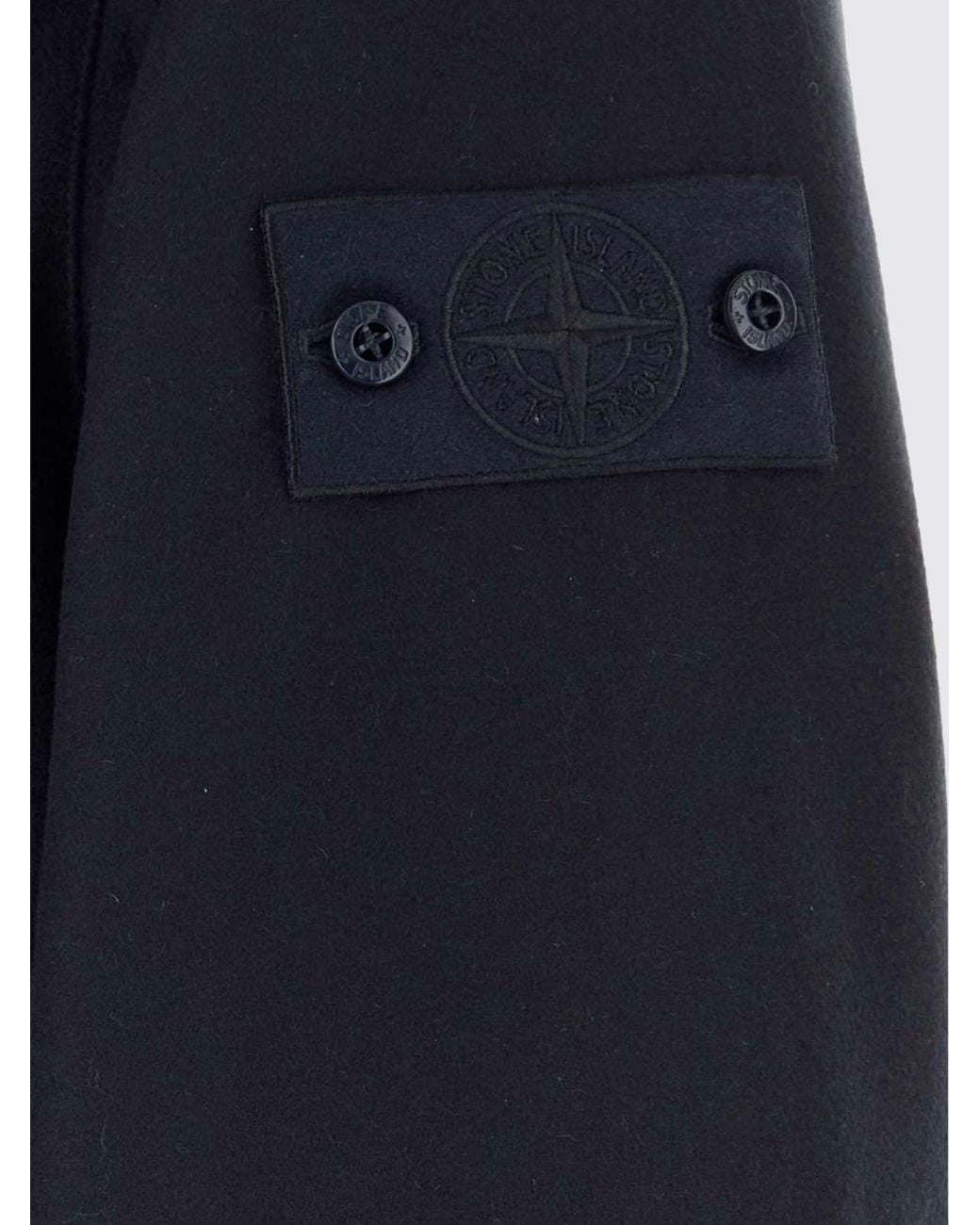 Stone Island Blue Ghost Piece Car Coat for men