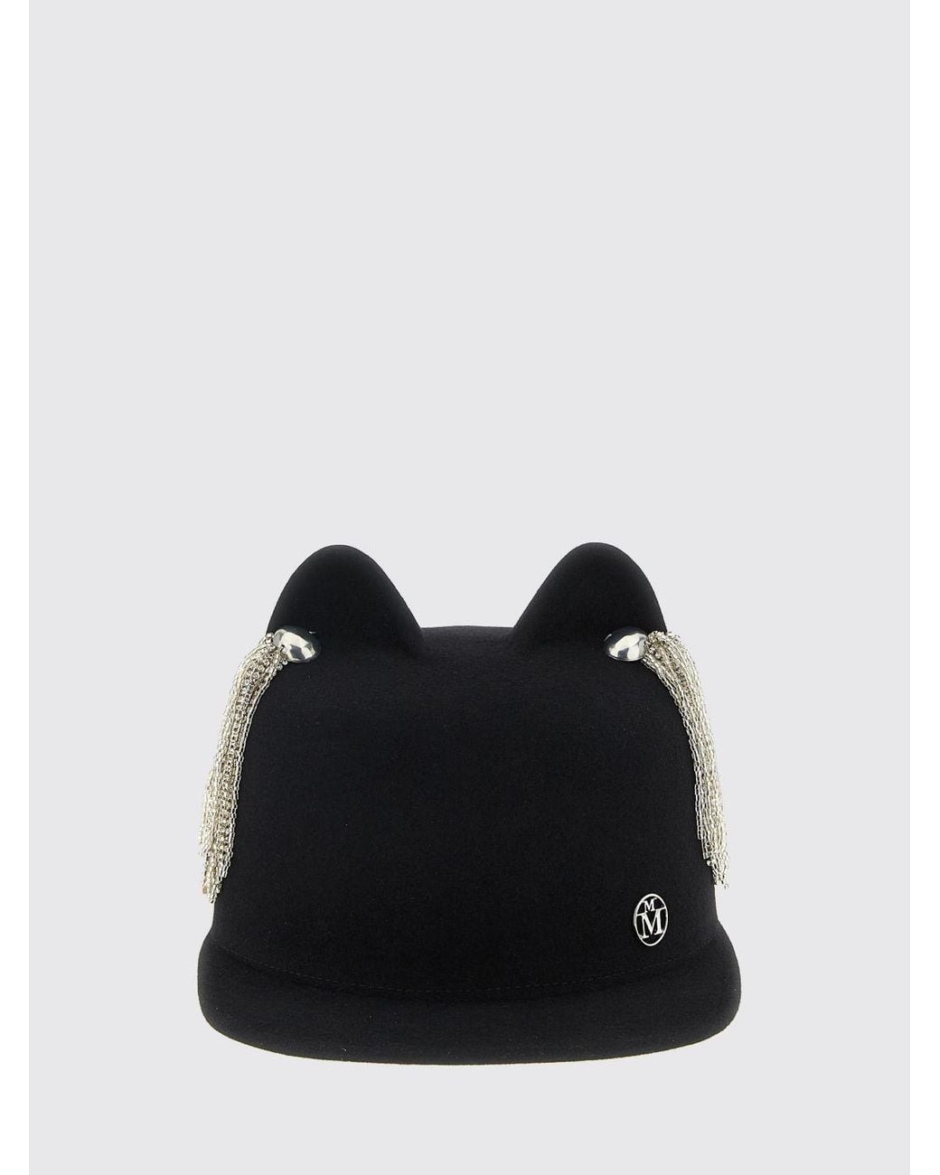 Maison Michel Black Hat