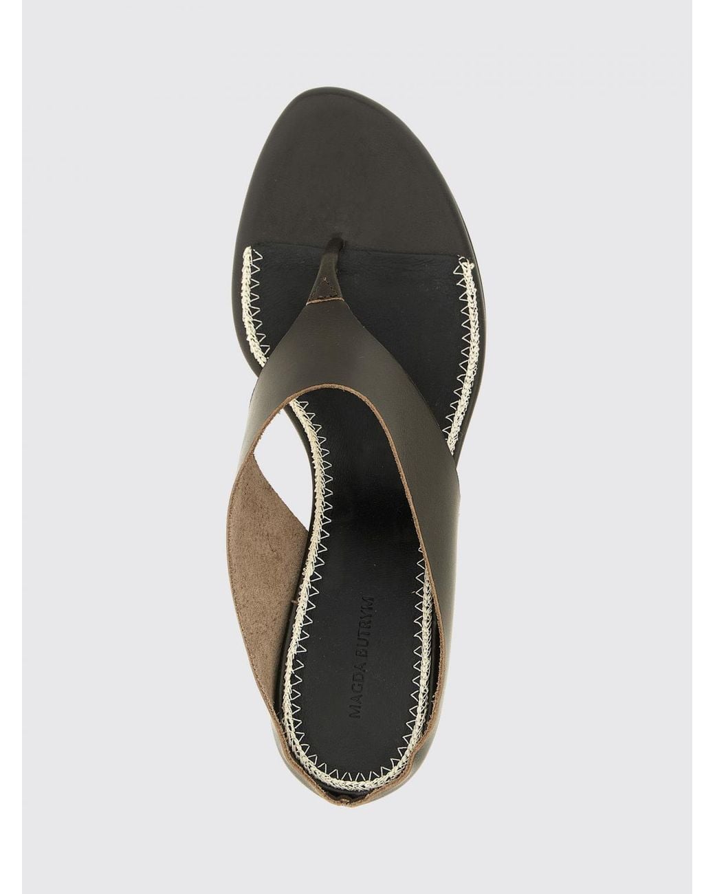 Magda Butrym Brown Heeled Sandal