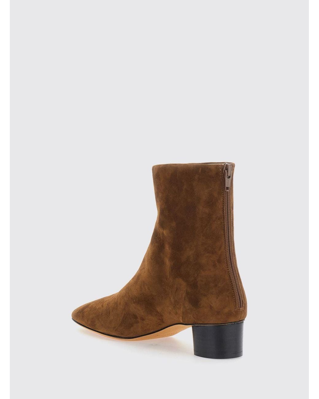 Le Monde Beryl Brown Flat Ankle Boot