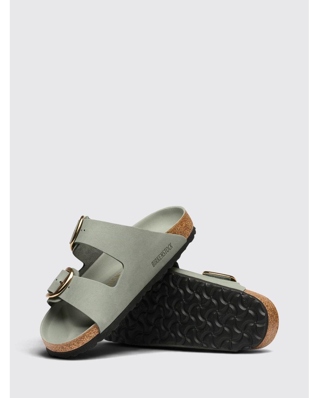 Birkenstock Green Heeled Sandal
