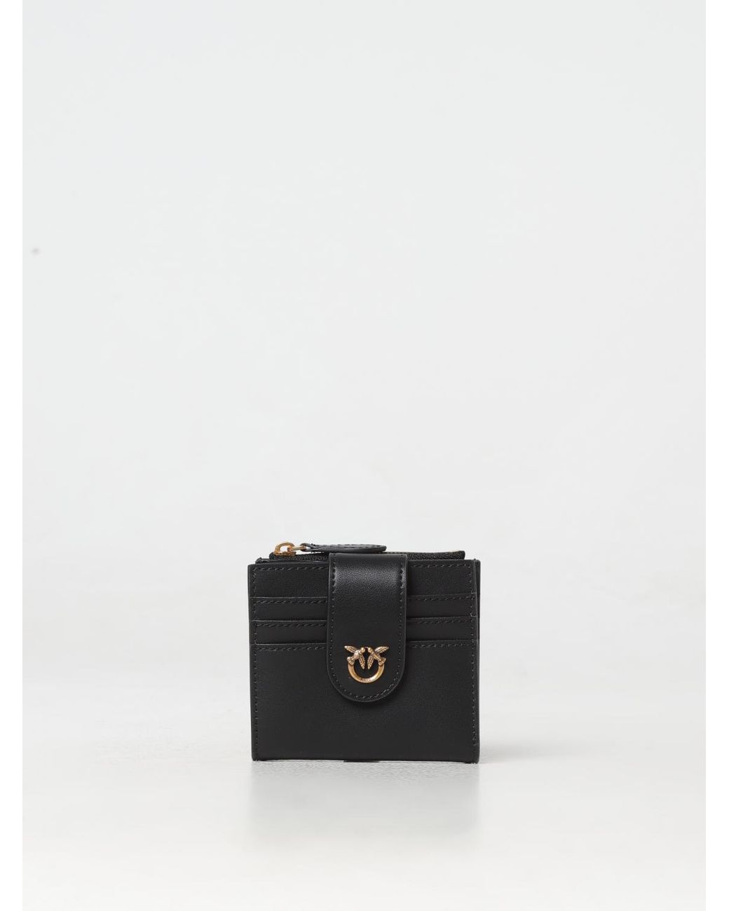 Pinko White Leather Briefcase Tote Bag