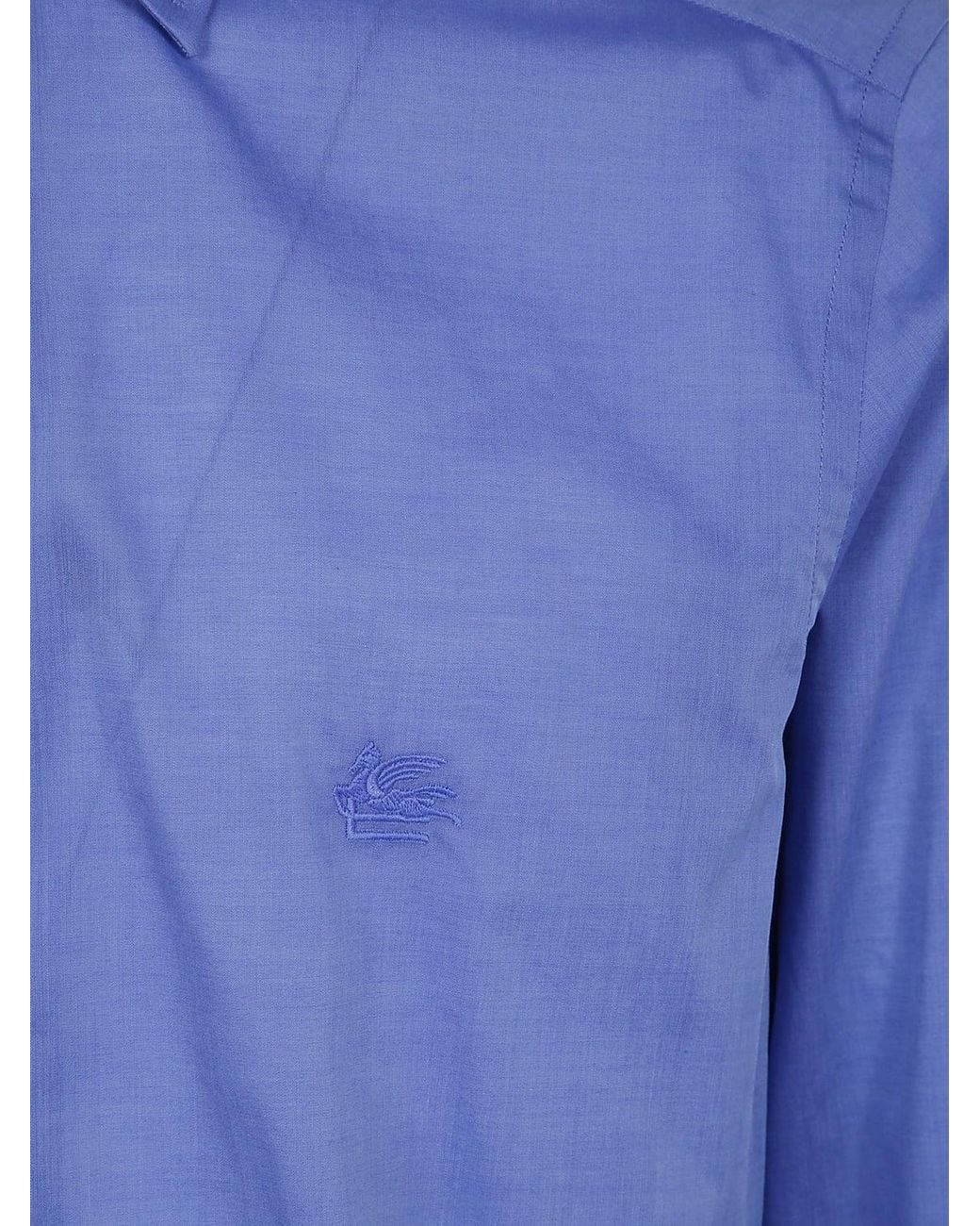 Camicia Uomo di Etro in Blue da Uomo