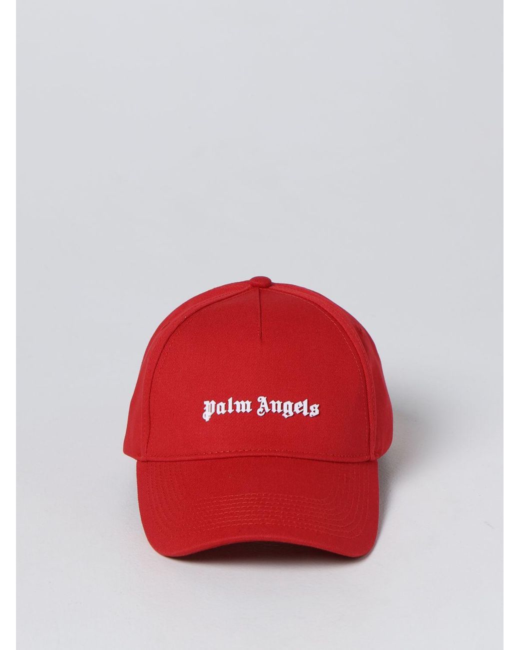 Palm Angels Baseball Hat in Red for Men 