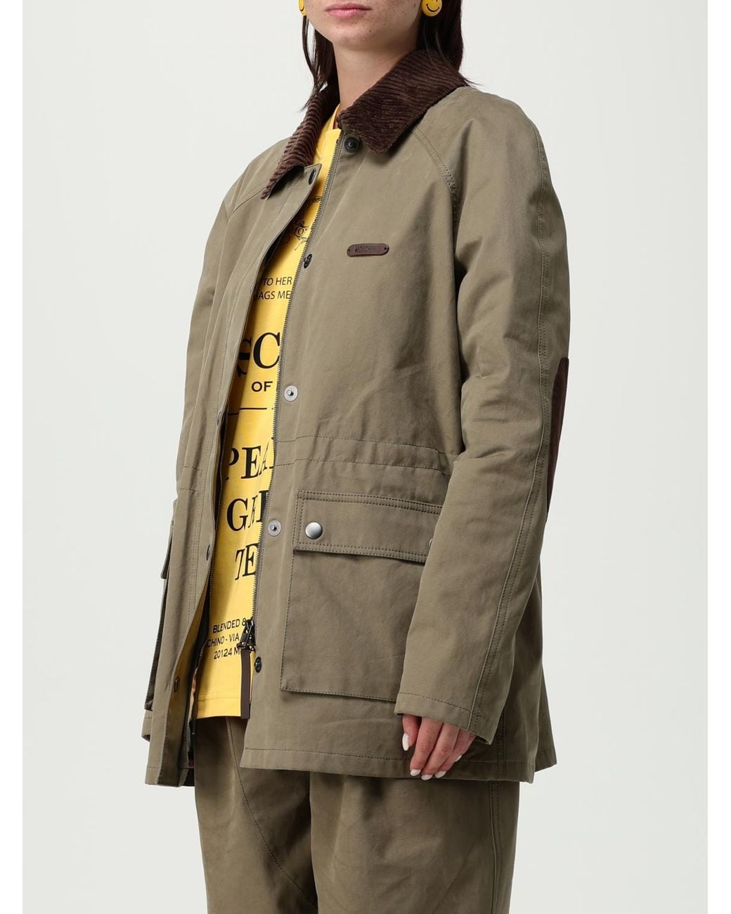 Moschino Couture Green Coat