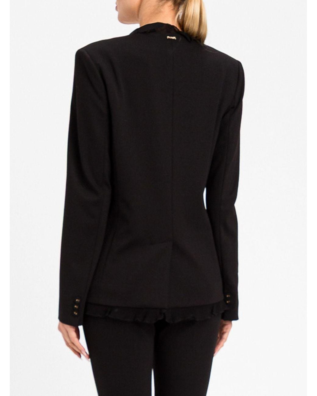 Twinset Black Cropped Blazer