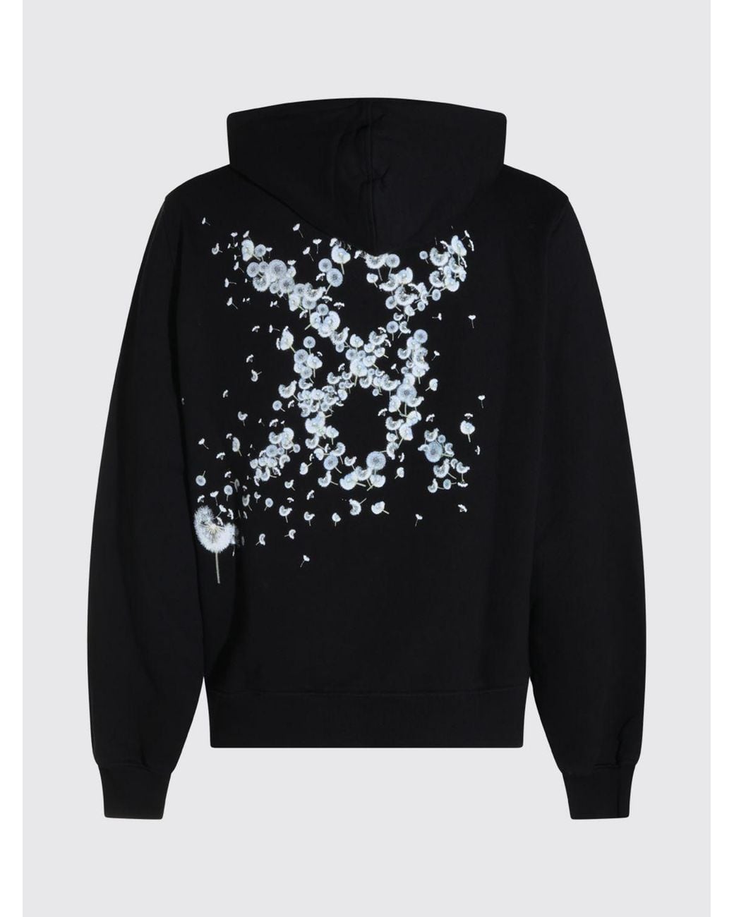 Daily Paper Blue Cotton Hoodie With Back Monogram Logo for men