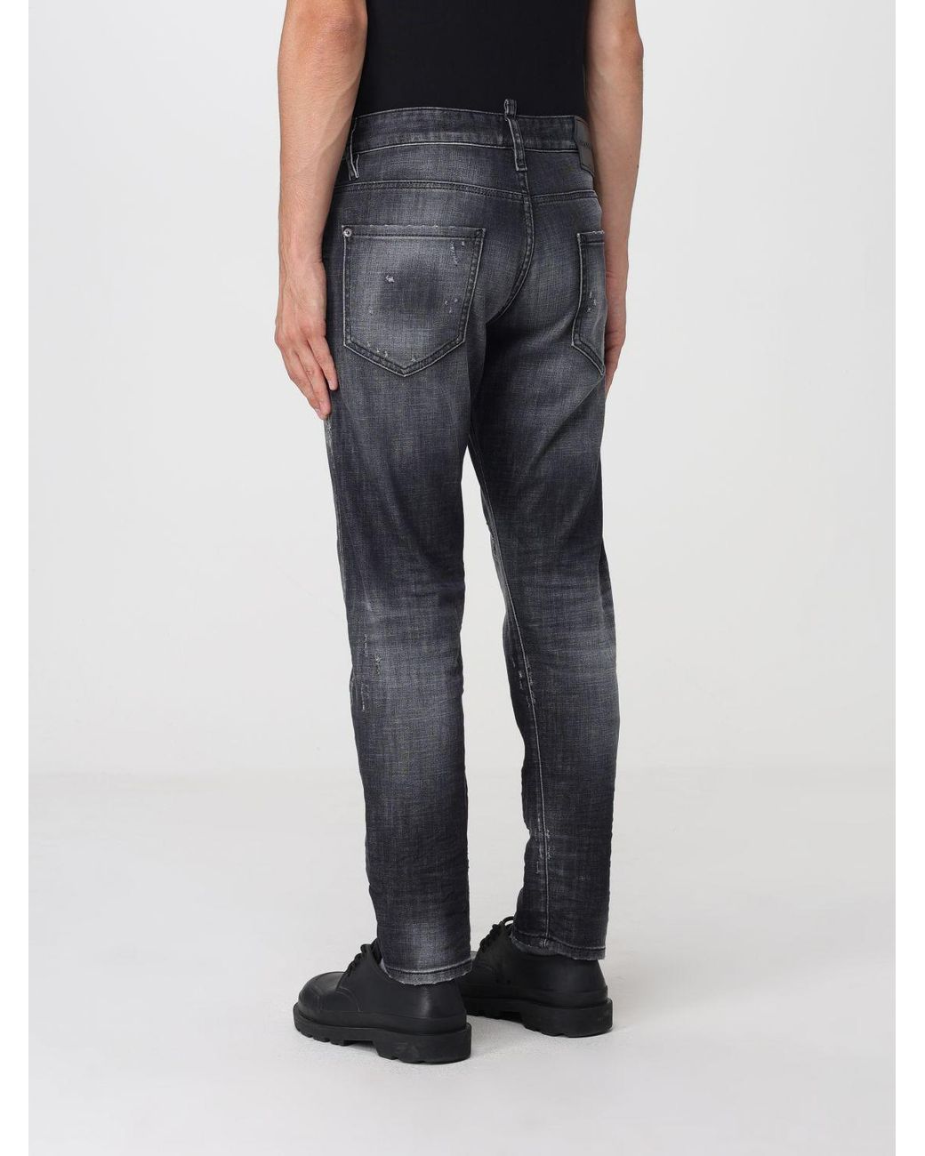 DSquared² Blue Regular Fit Straight Jeans for men
