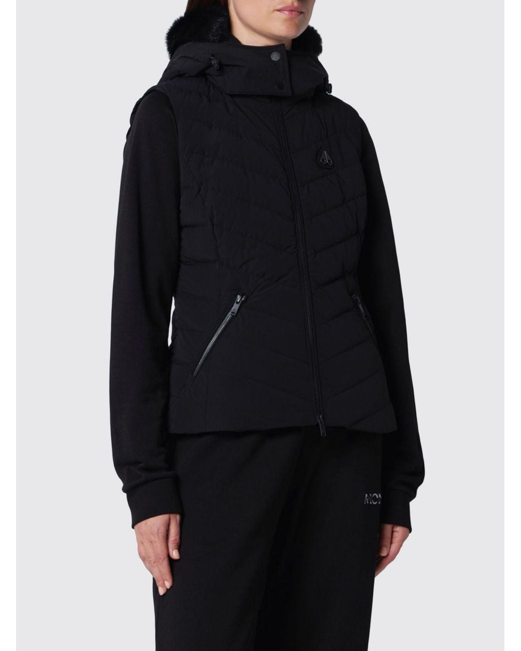 Moose Knuckles Blue Padded Technical Vest