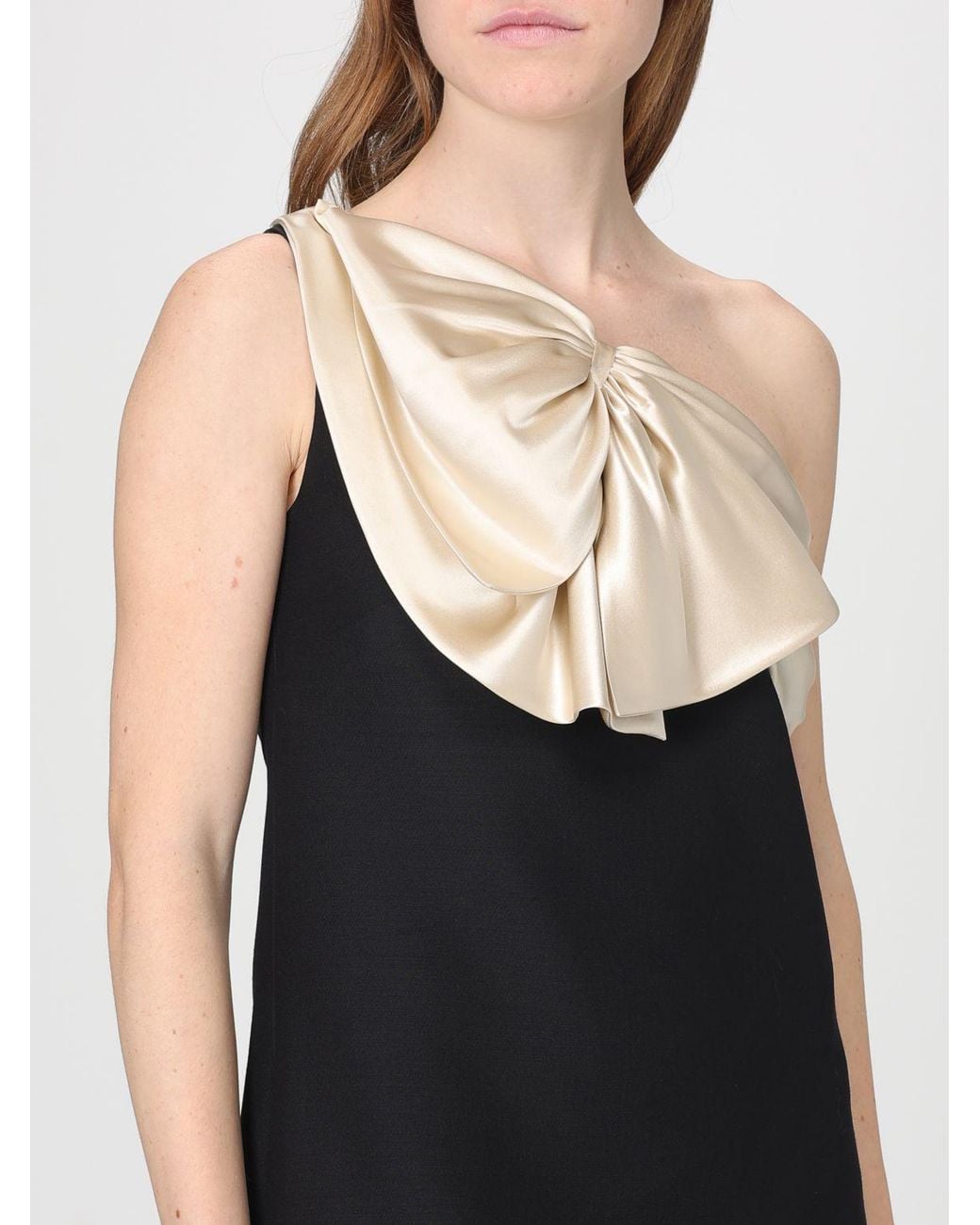 Valentino Black Crepe Couture Short Dress 36