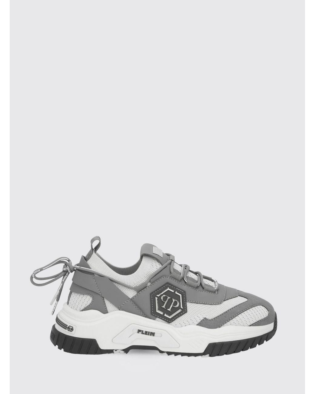 Philipp Plein White Low-Top Sneakers for men