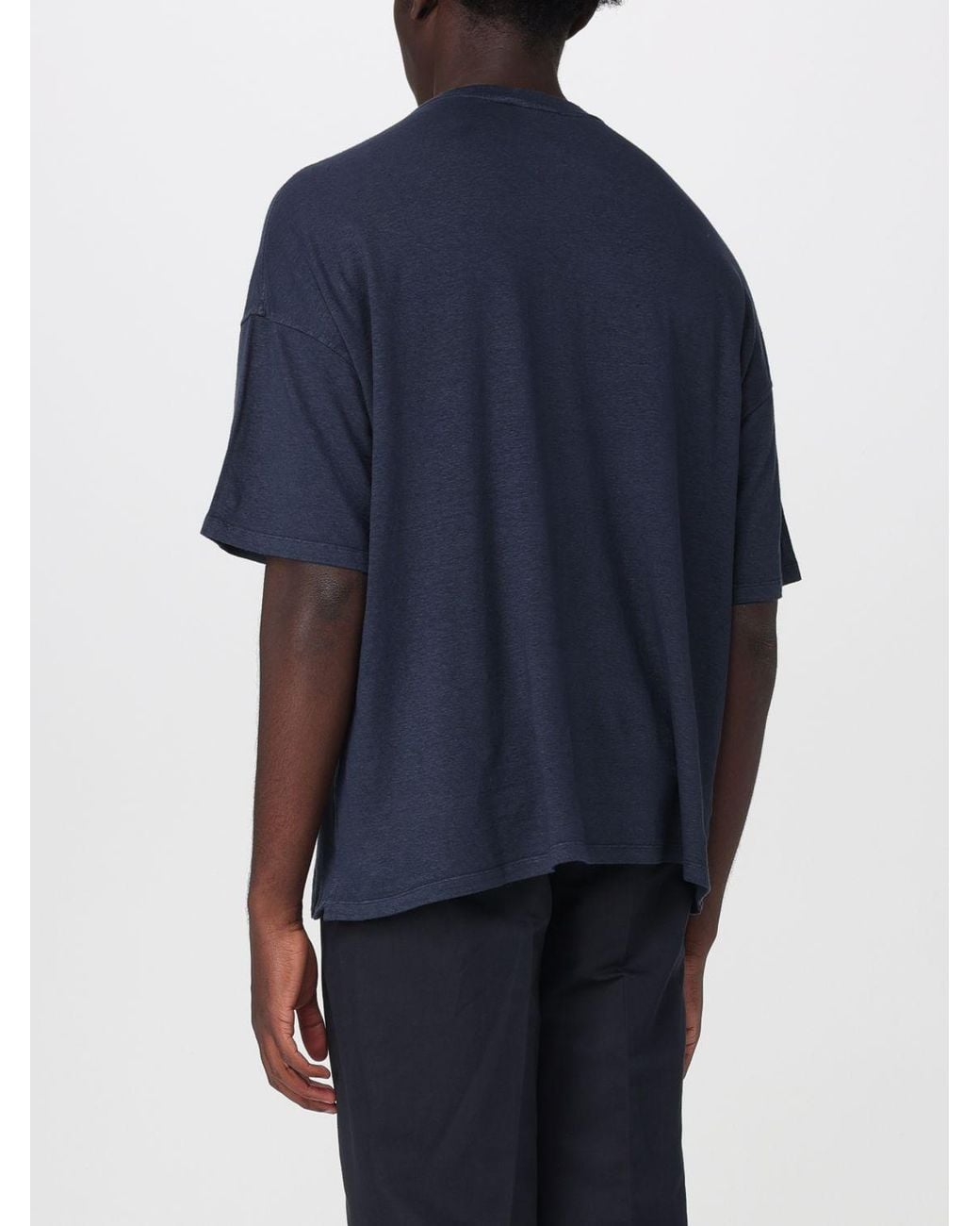 Roberto Collina Blue T-Shirt for men
