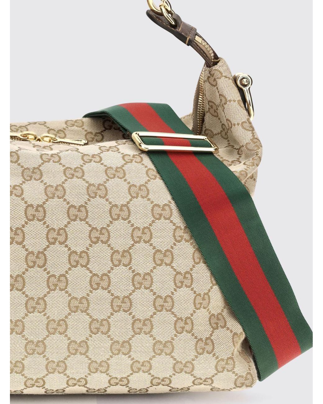 Gucci Metallic Medium Brera Handbag Fabric Shoulder Bags for men