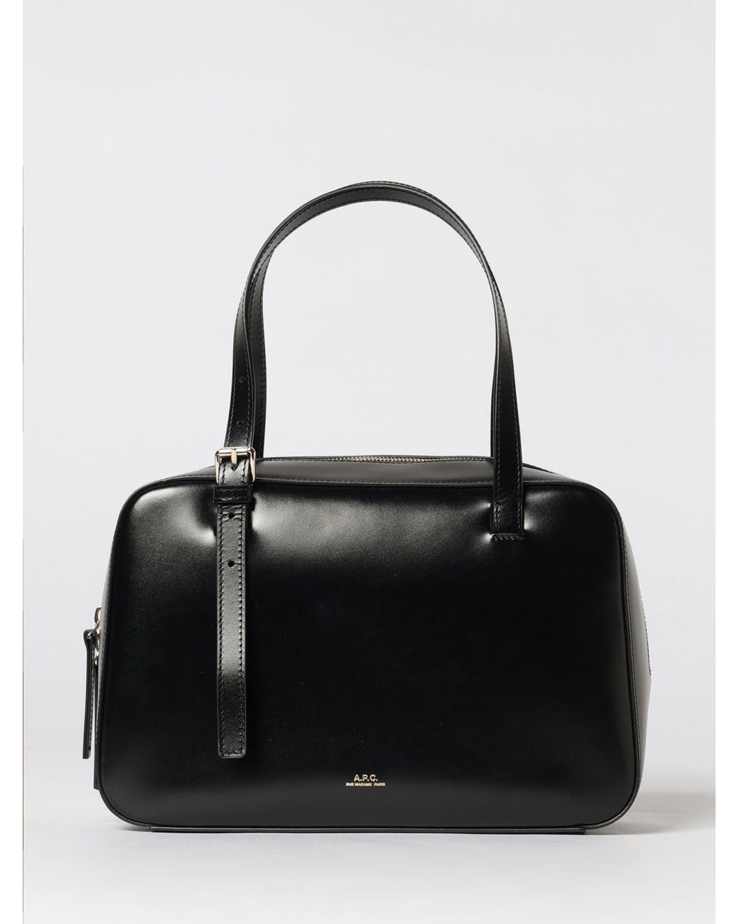 Borsa Virginie Box di A.P.C. in Black