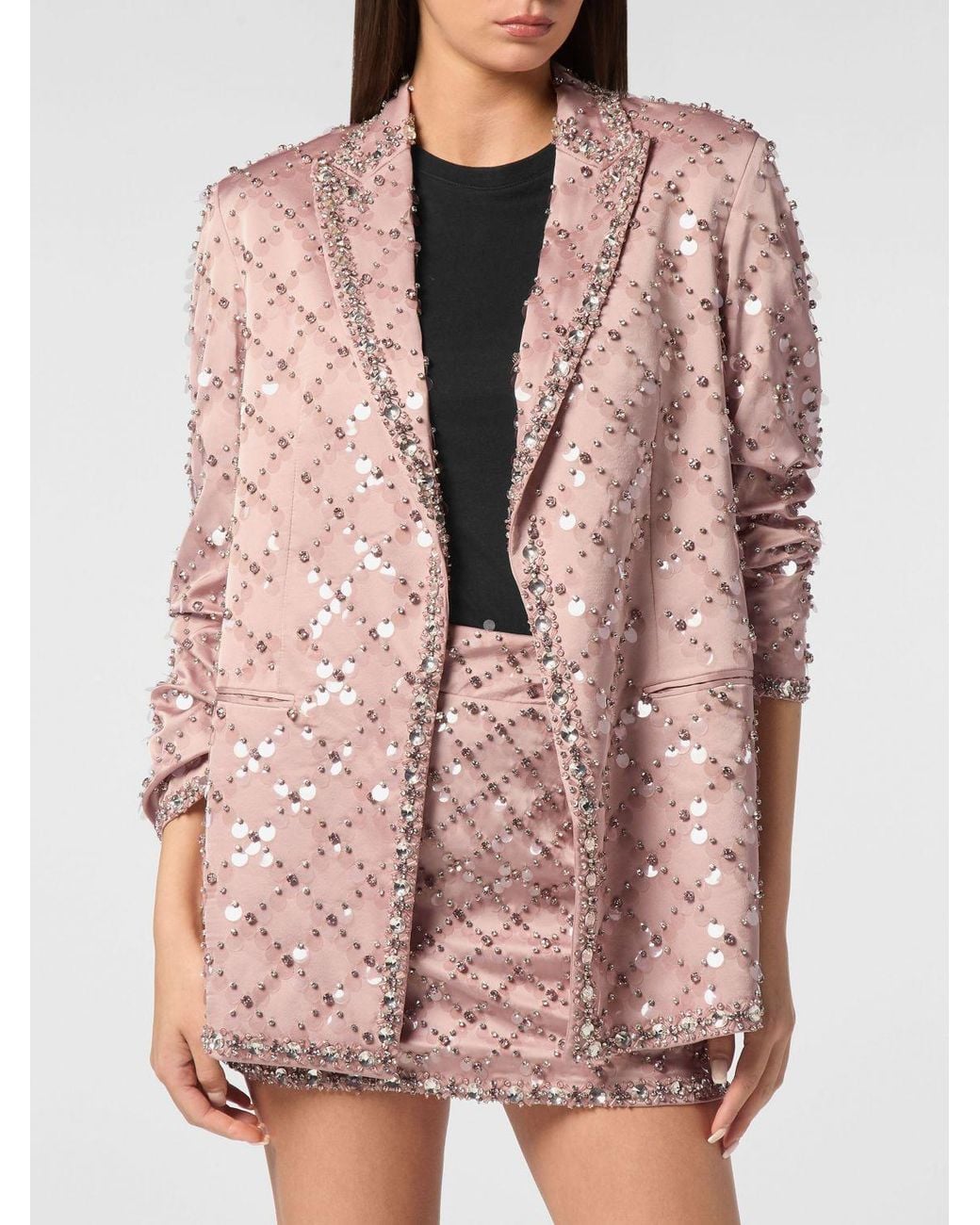 Philipp Plein Pink Blazer