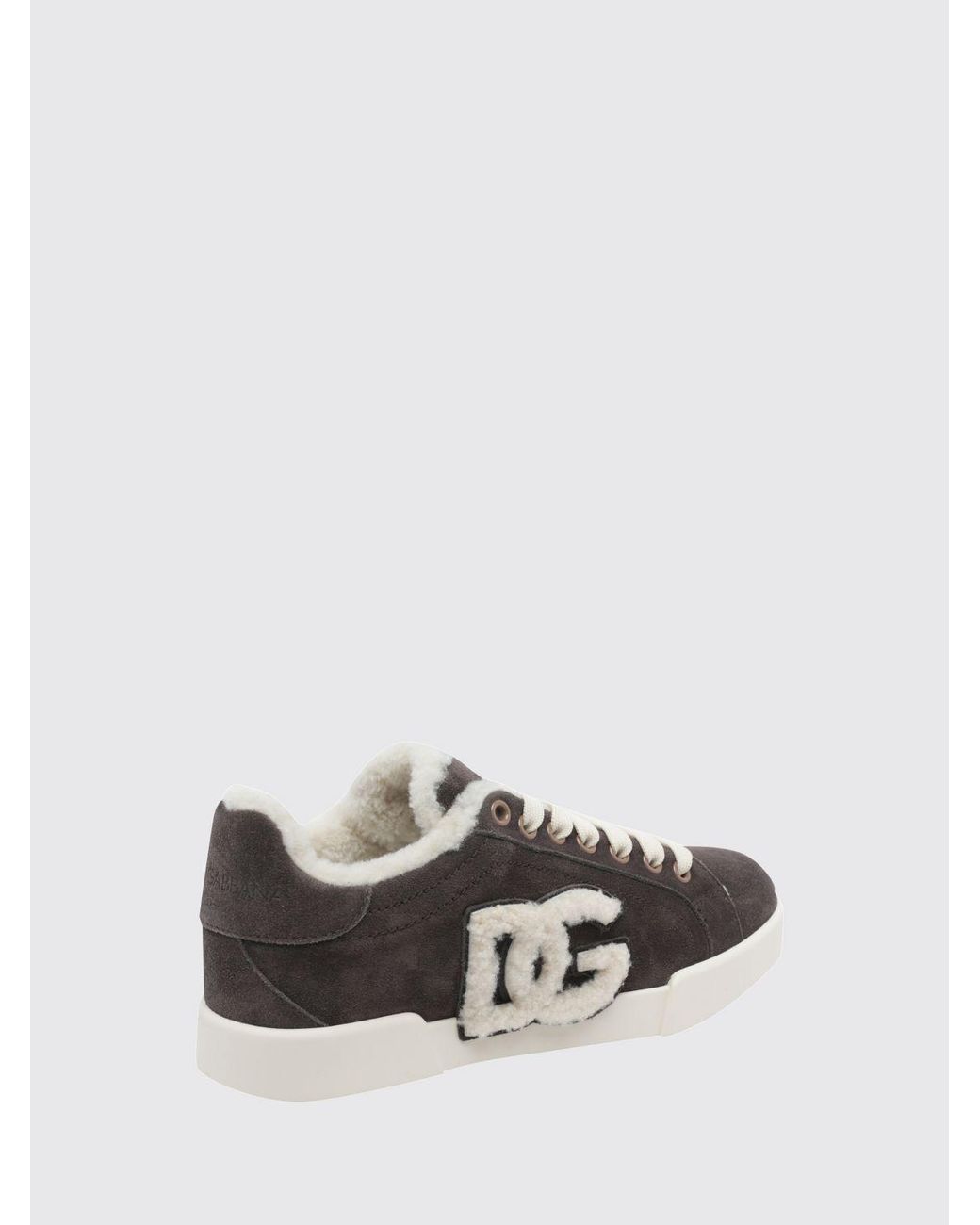Dolce & Gabbana White Dolce &Amp Gabbana Low-Top Sneakers