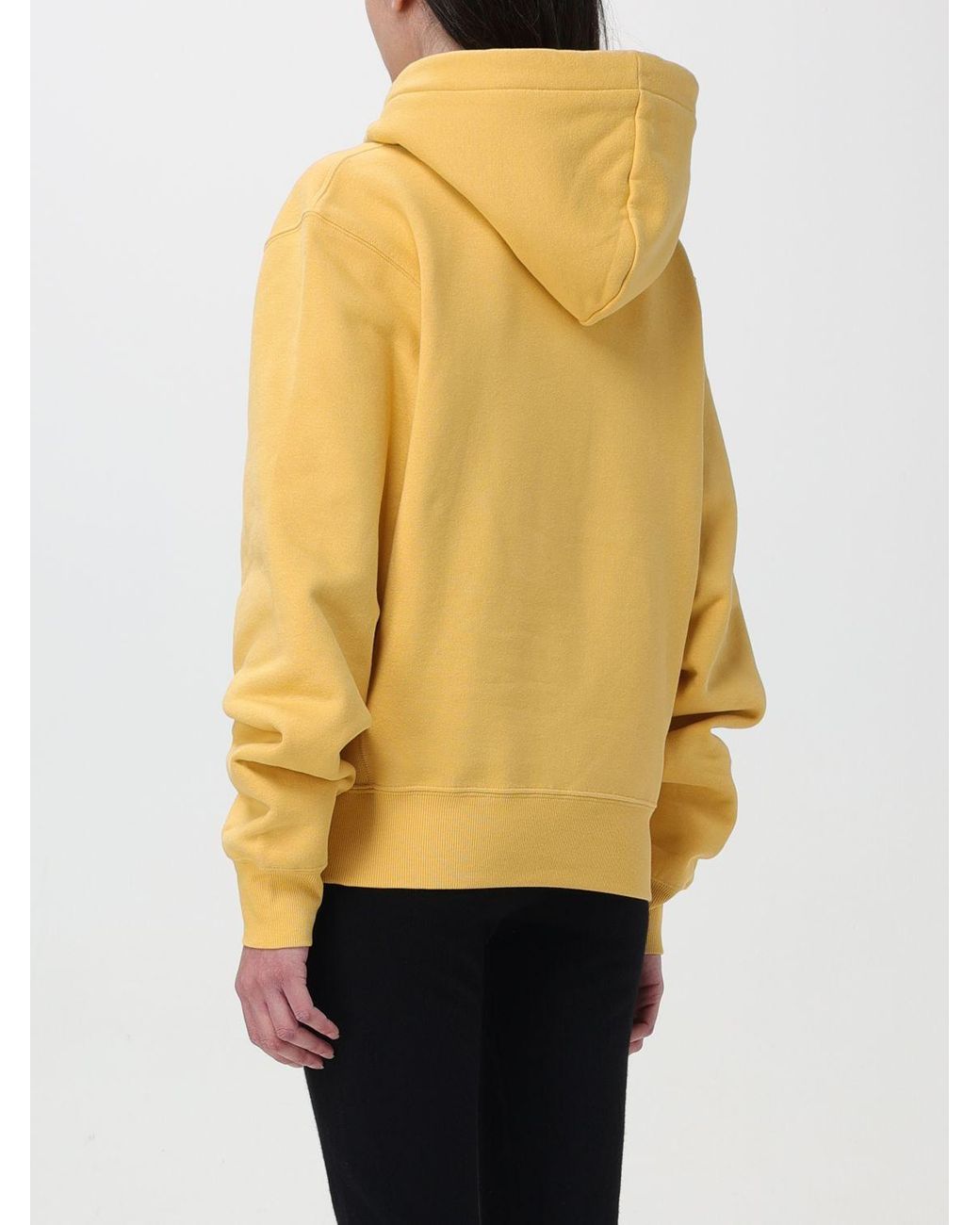 Ysl yellow shop sweatshirt