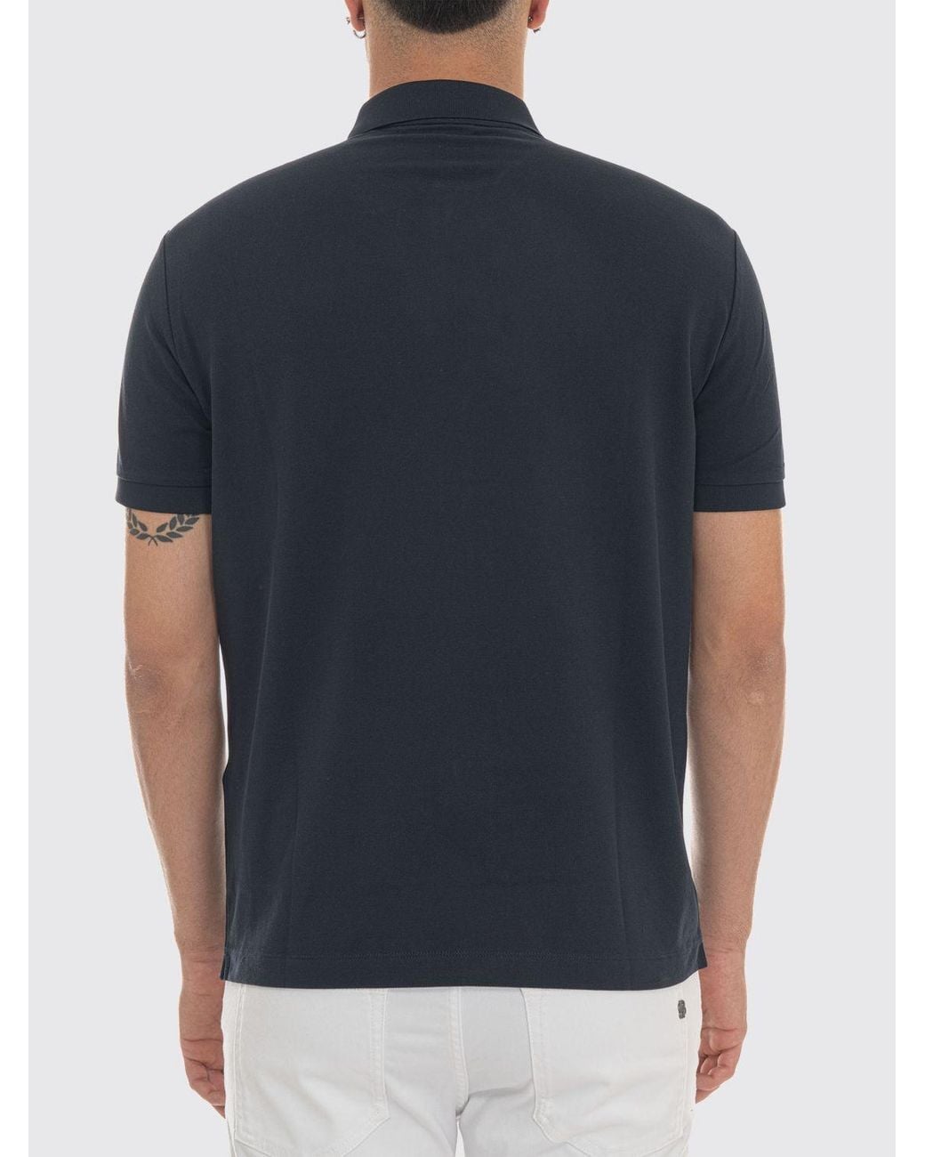 EA7 Blue Polo Shirt for men