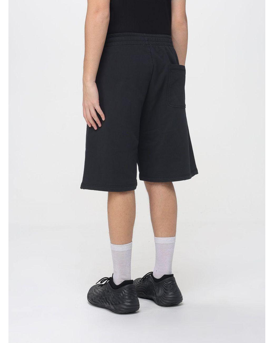 DIESEL Black P-Marky Cotton Shorts for men