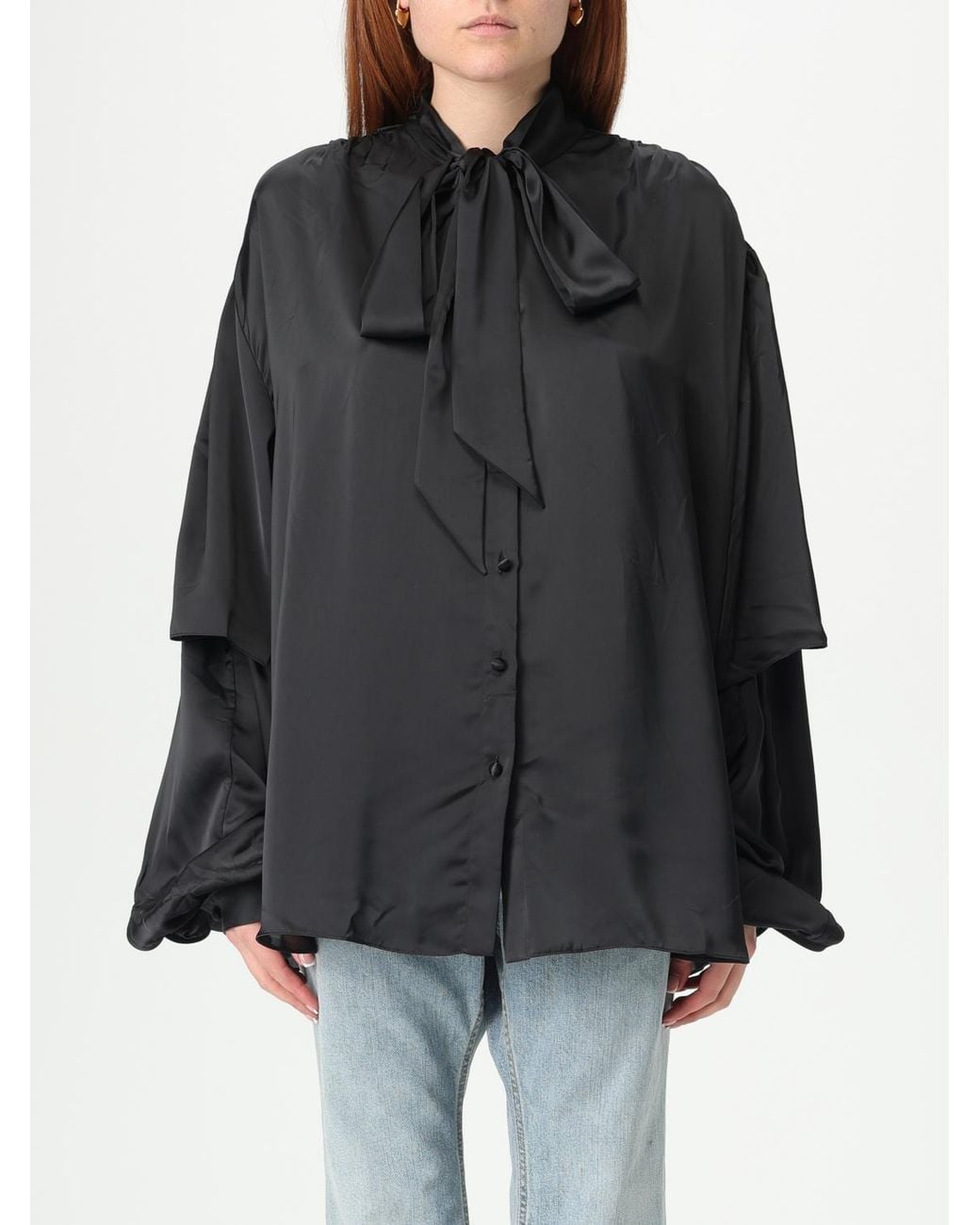 Balenciaga Black Blouses