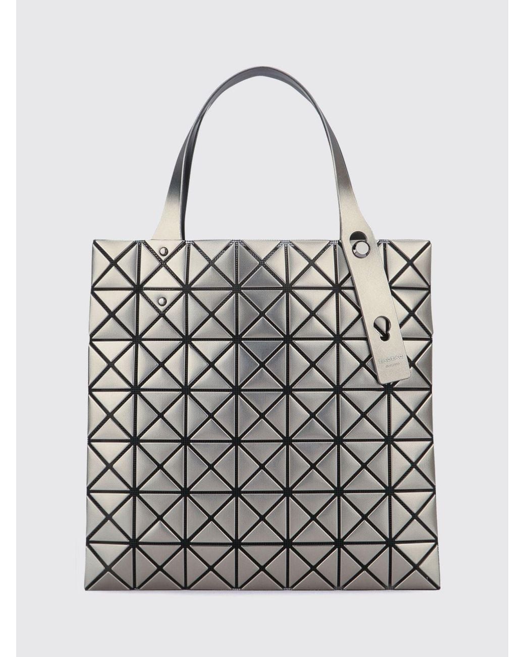 Issey Miyake Pvc Handbag With Double Adjustable Handle in Grey | Lyst UK