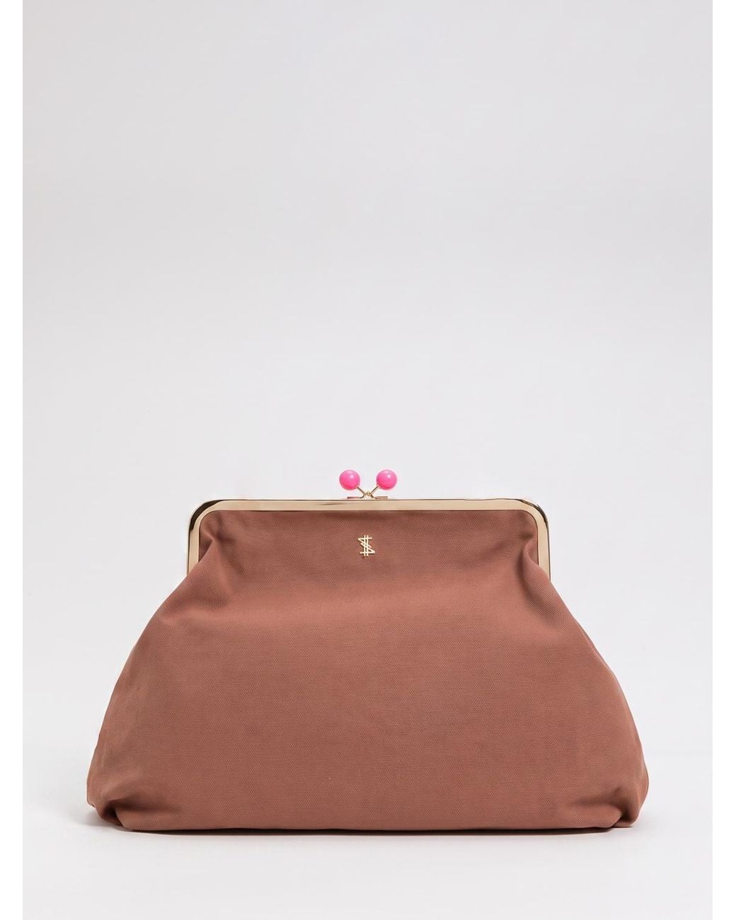 Twinset Brown Myfo Clutch
