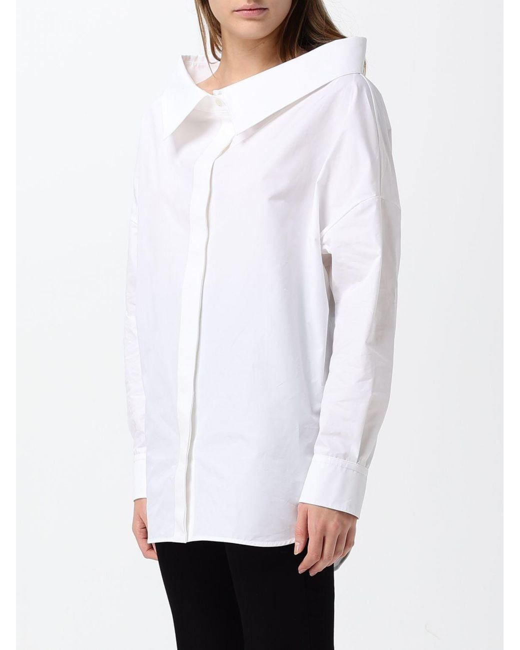 Balenciaga White Relaxed Fit Shirt