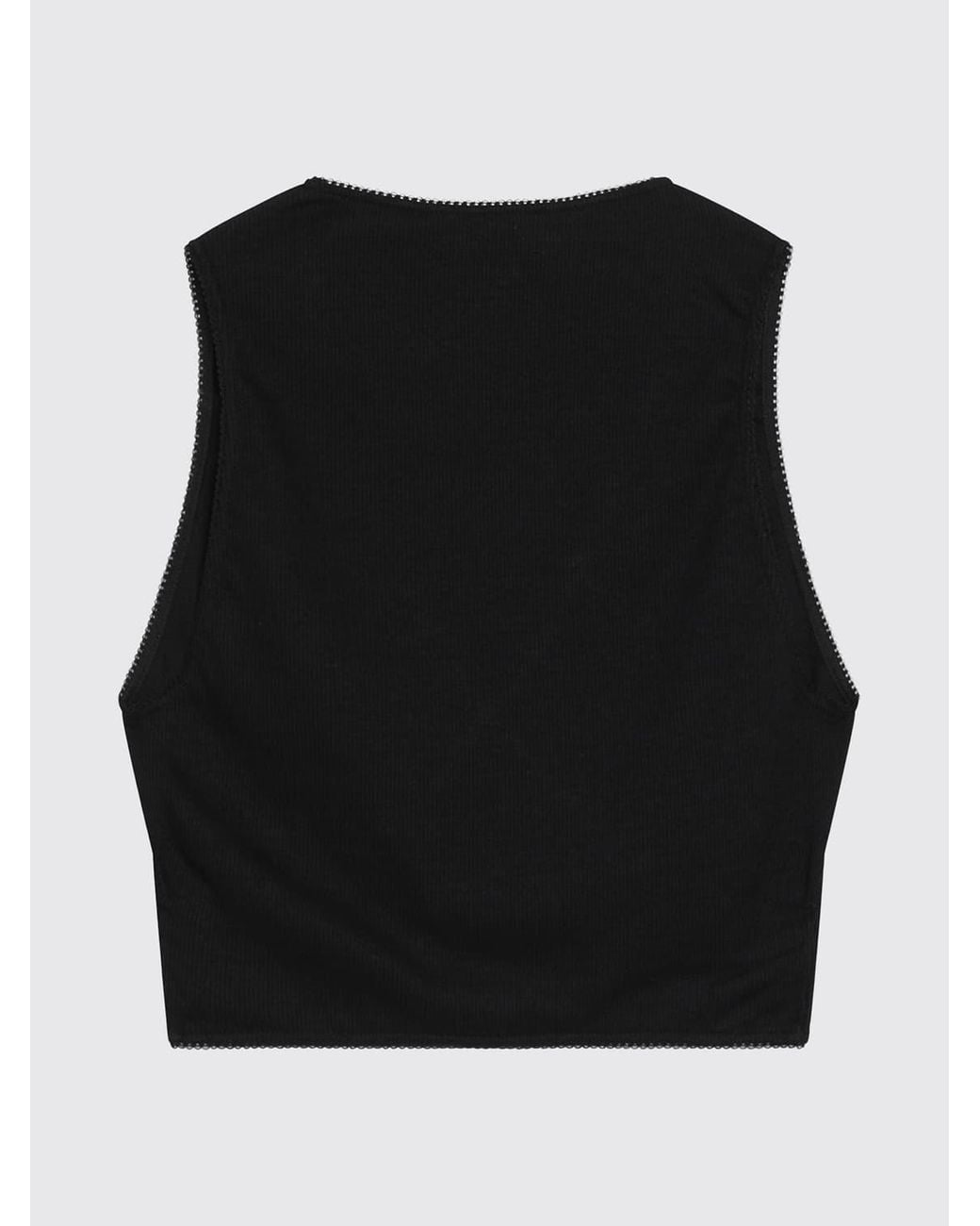Top Mujer Alaïa de color Black