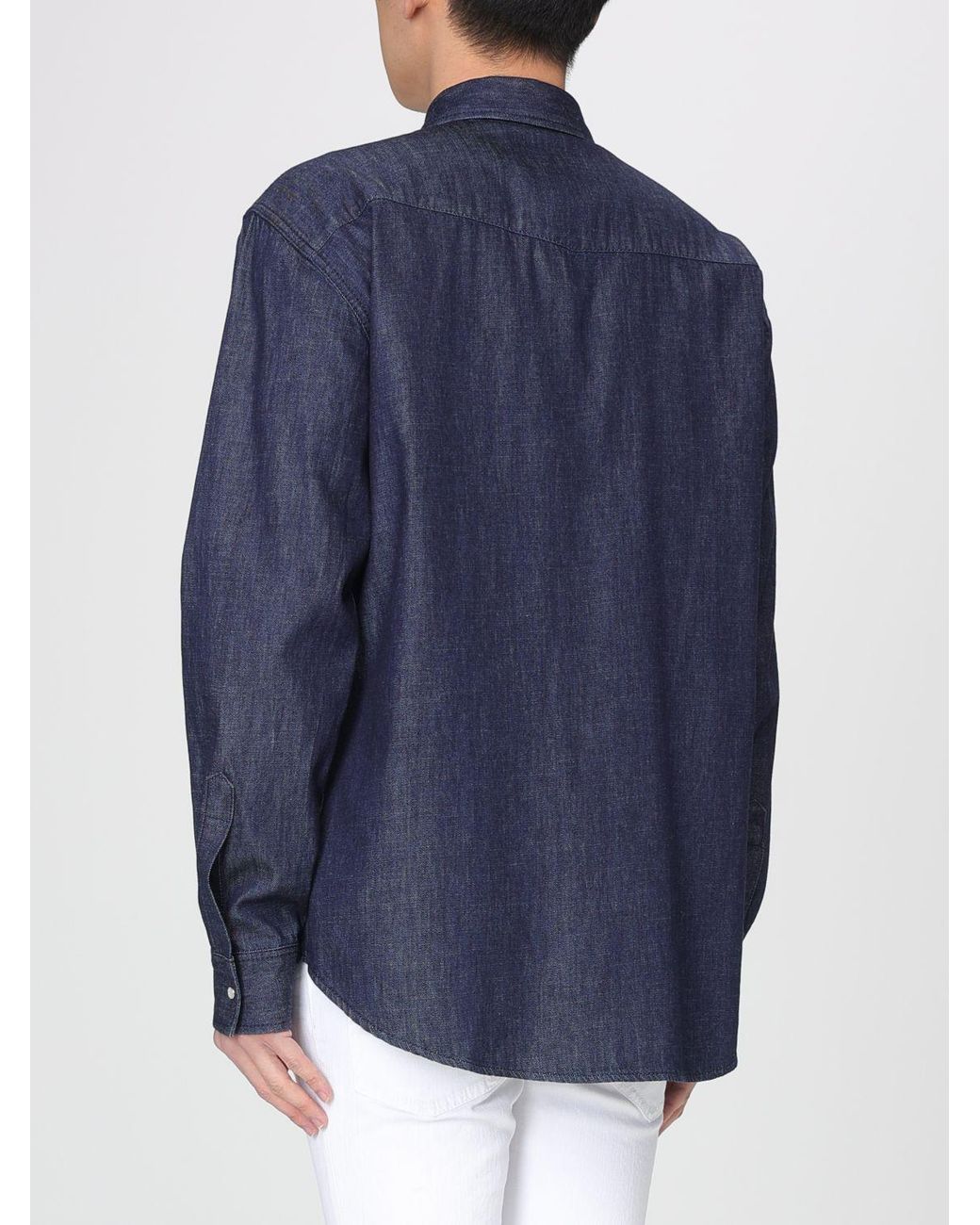 Camicia di DSquared² in Blue da Uomo