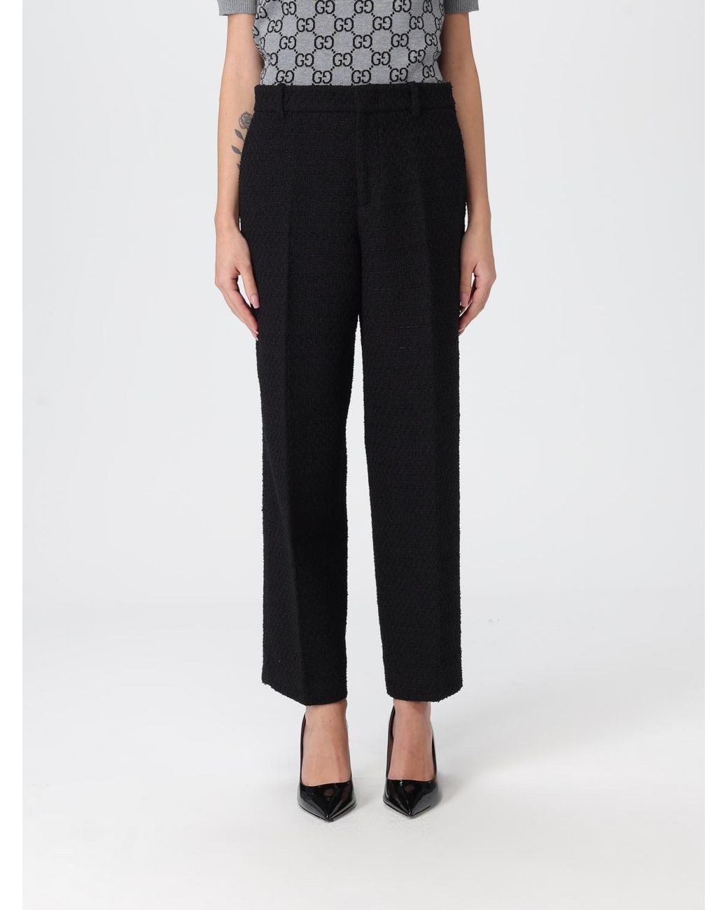 Gucci Black Trousers