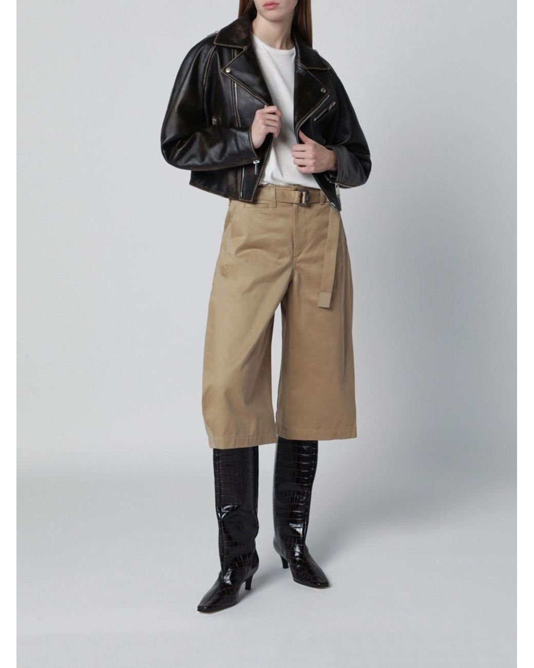 Halfboy Black Leather Jacket
