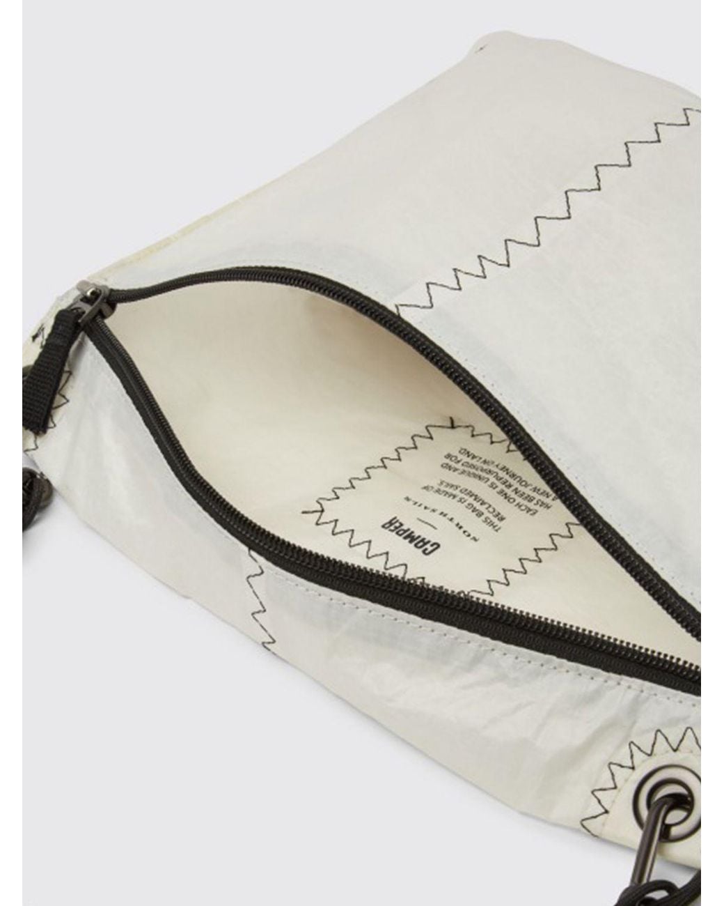 Camper White Shoulder Bag for men